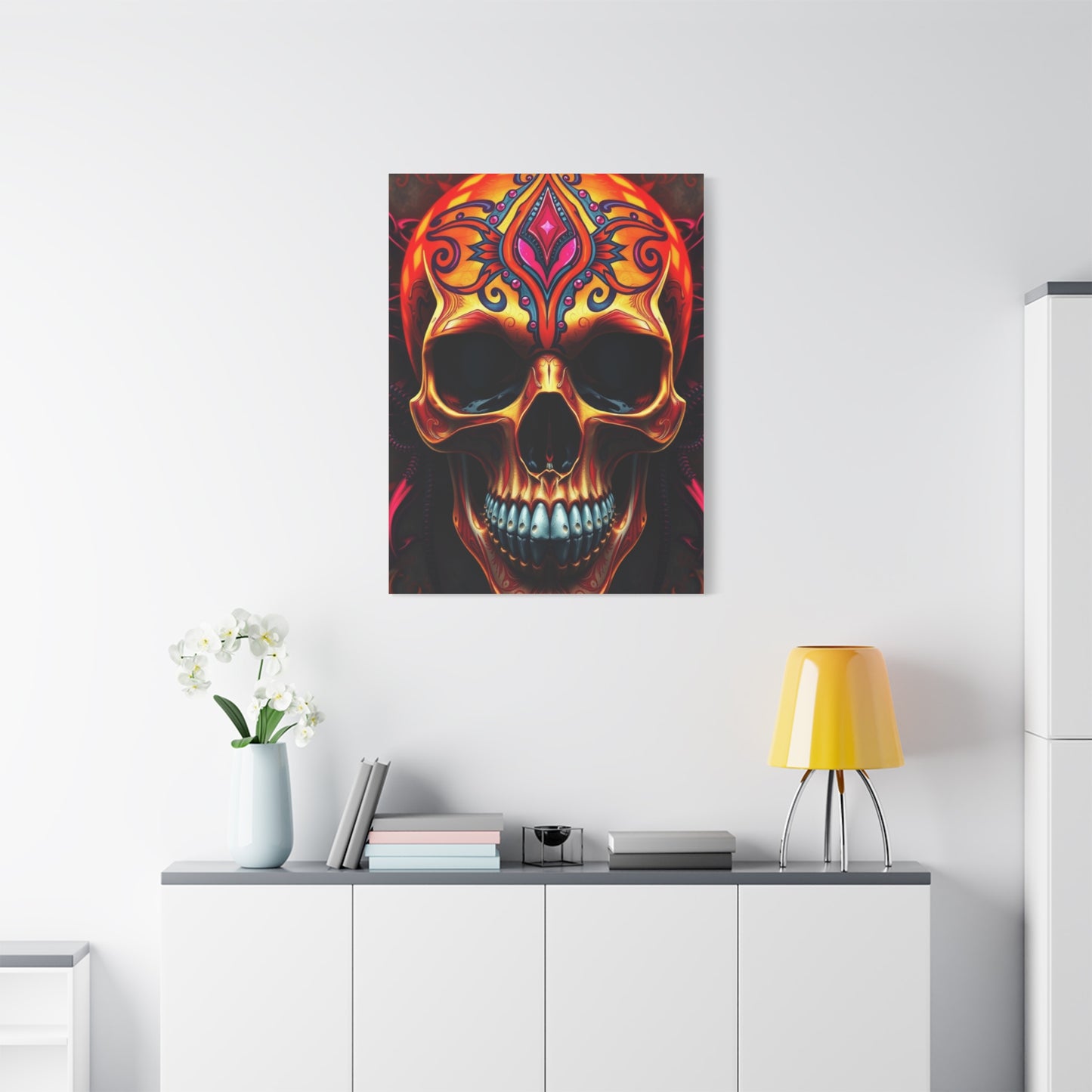 Skull Reverie Opus Wall Art & Canvas Print