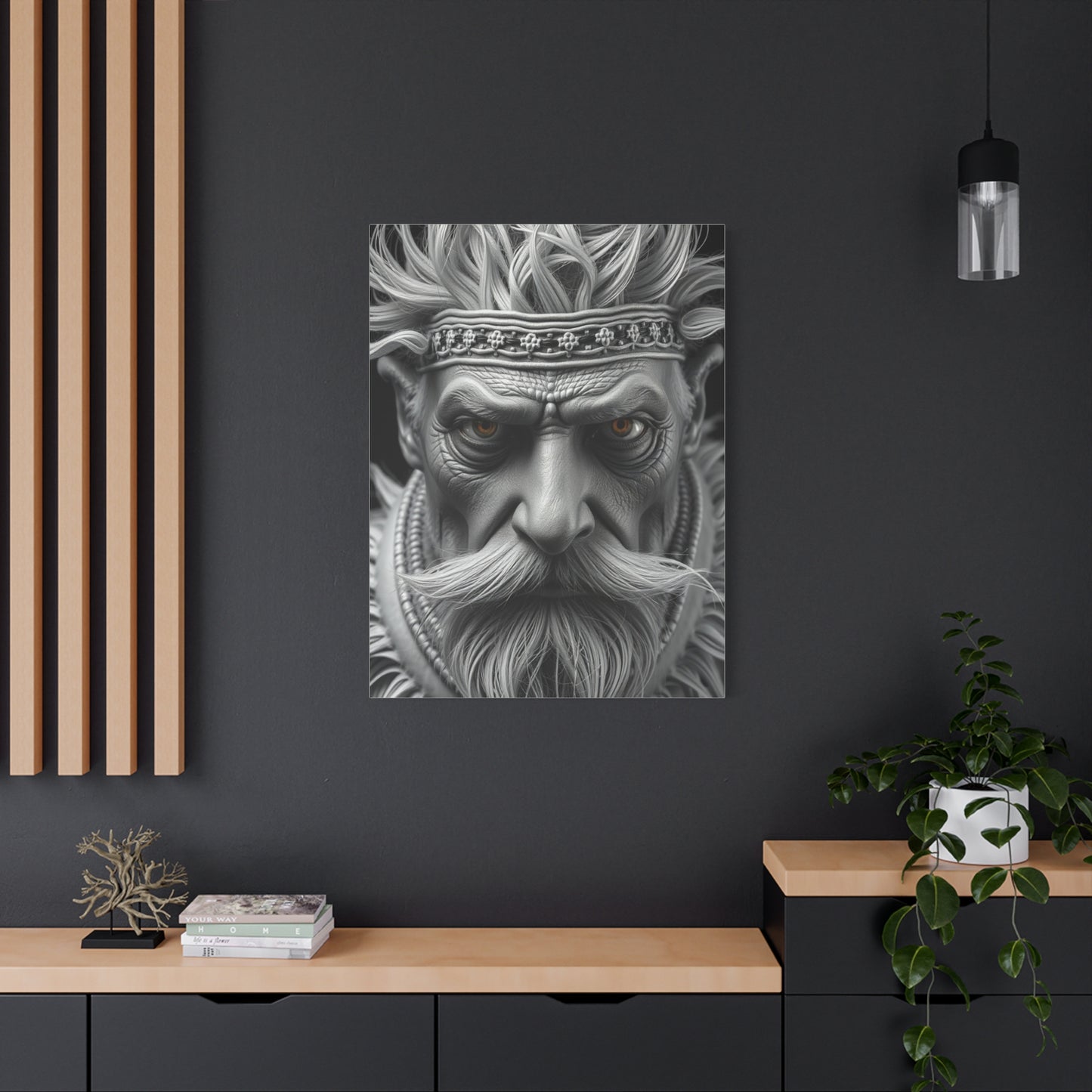Opulent Contrast Canvas Wall Art & Canvas Print
