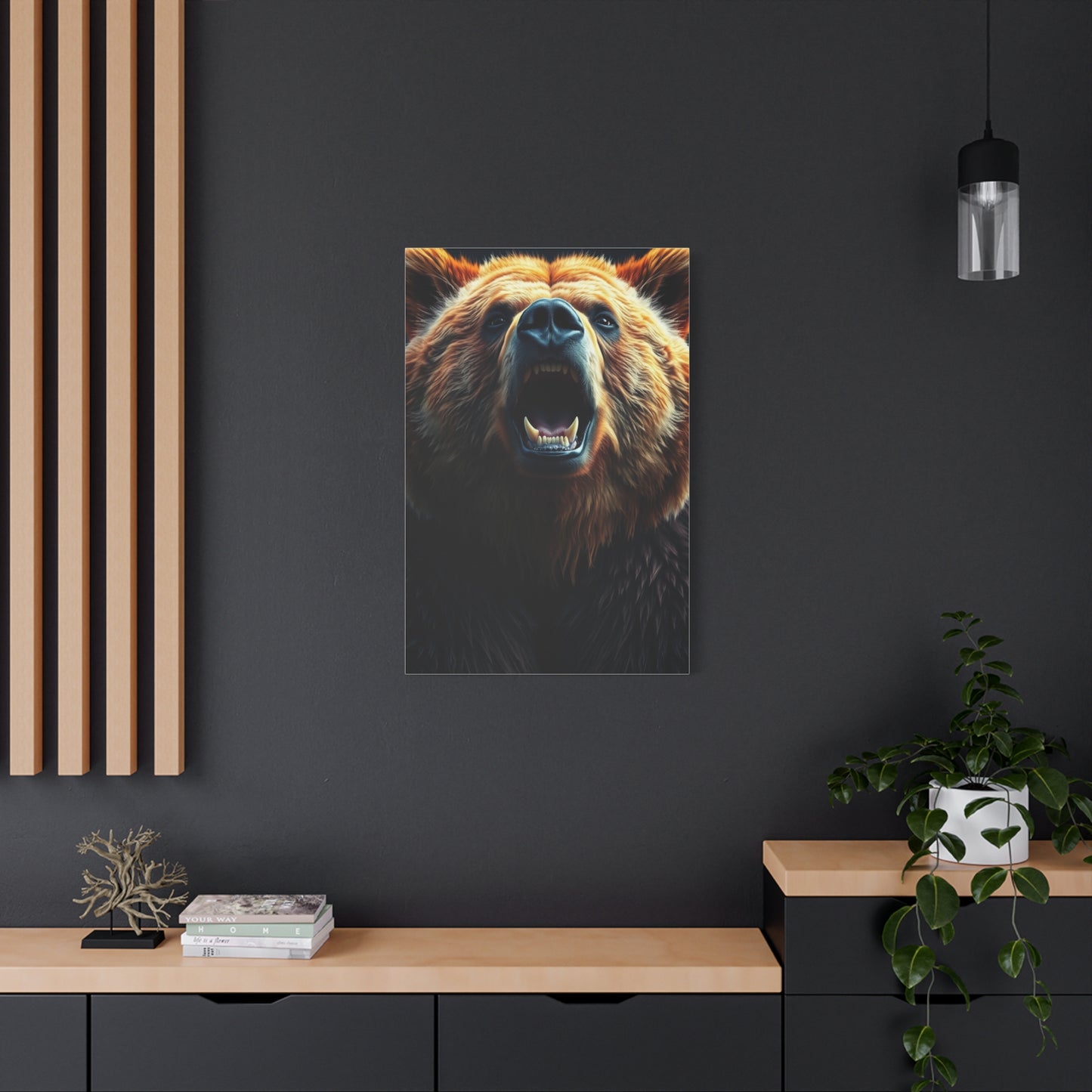 Opulent Ursidae Art Collection Wall Art & Canvas Print