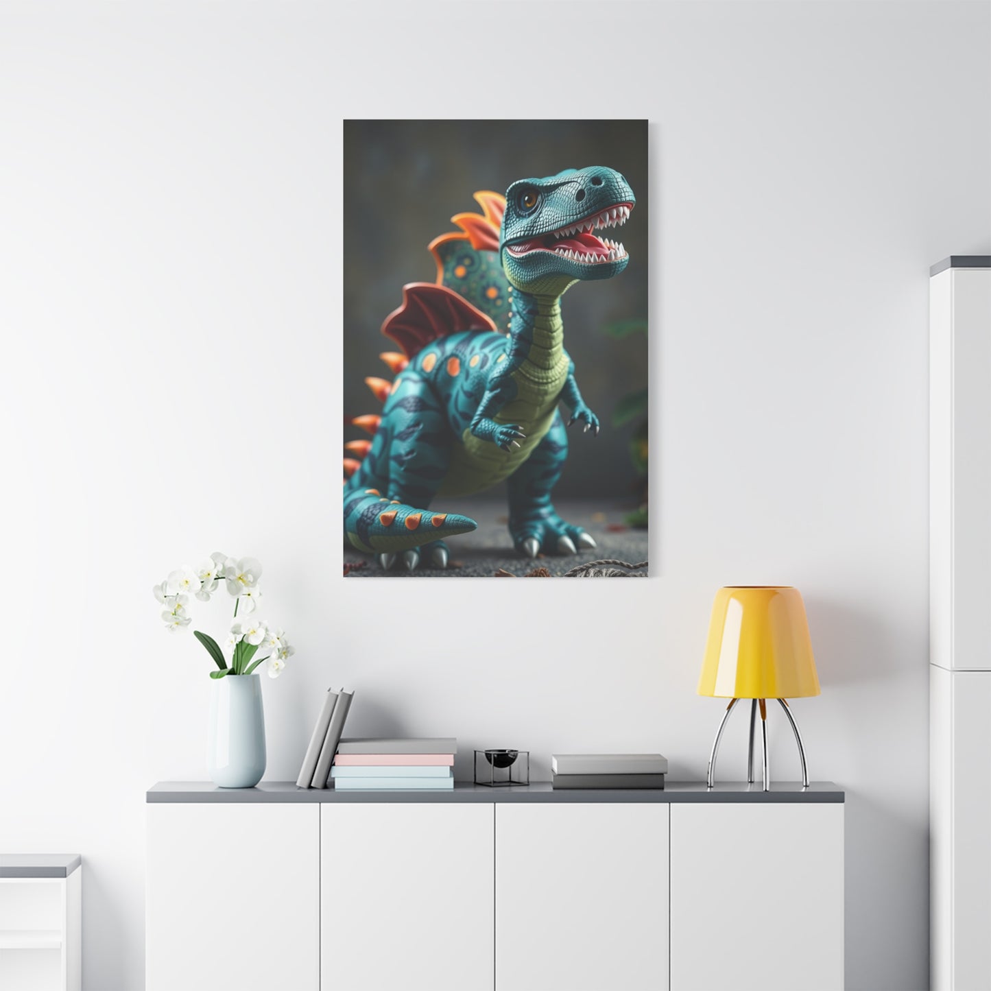Kid’s Dinosaur Art Canvas Art 9 Wall Art & Canvas Print