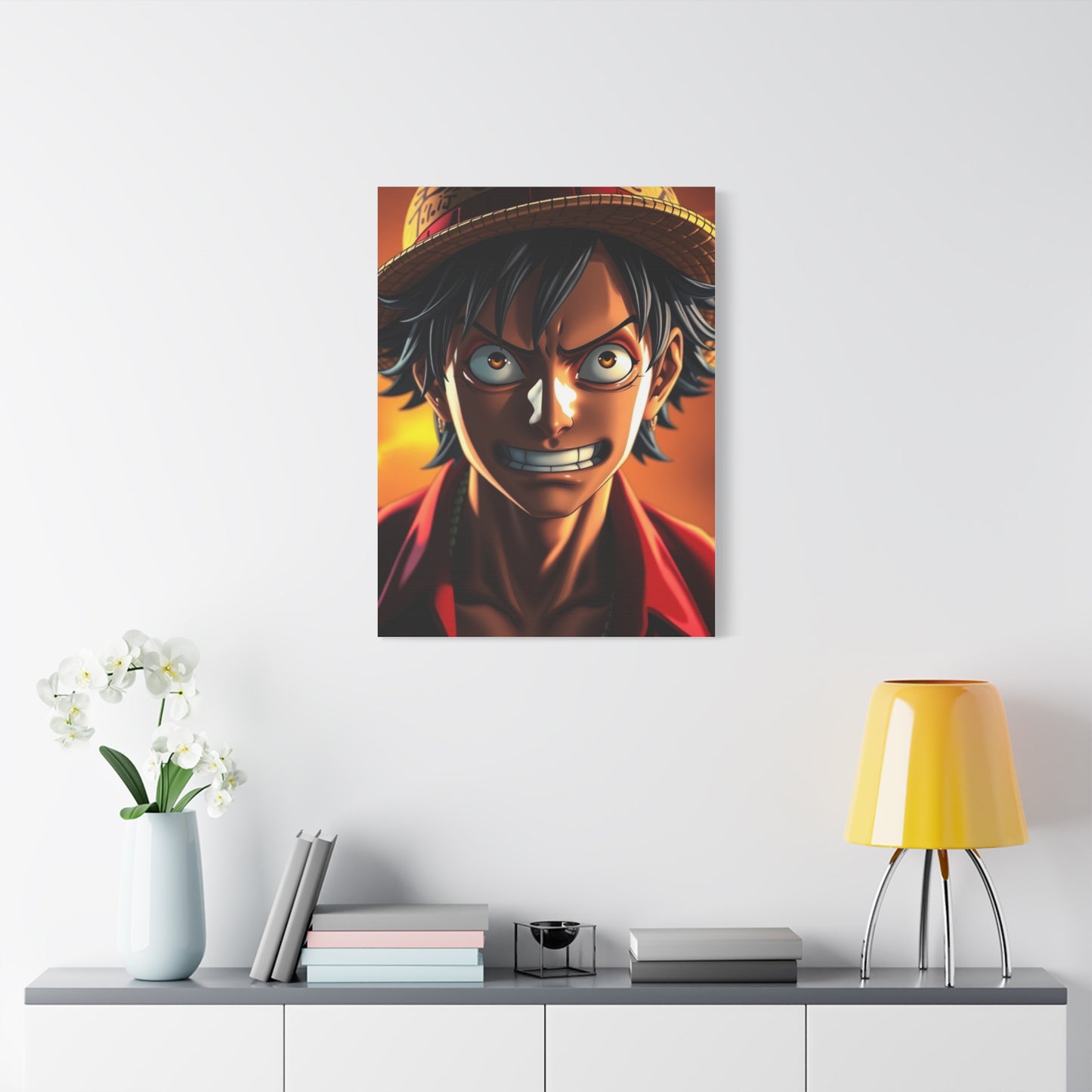 Monkey D. Luffy Art Canvas Art 8 Wall Art & Canvas Print