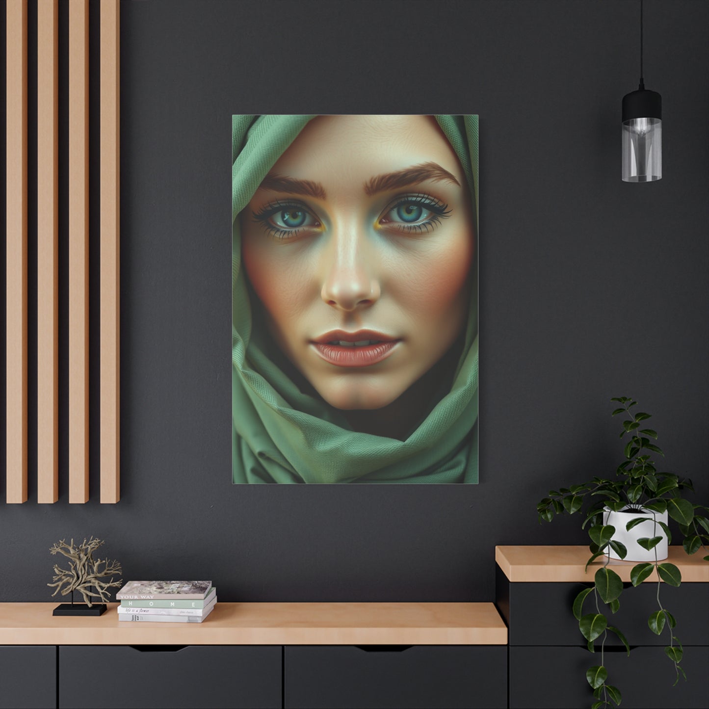 Sage Green Art Refined Canvas Wall Art & Canvas Print
