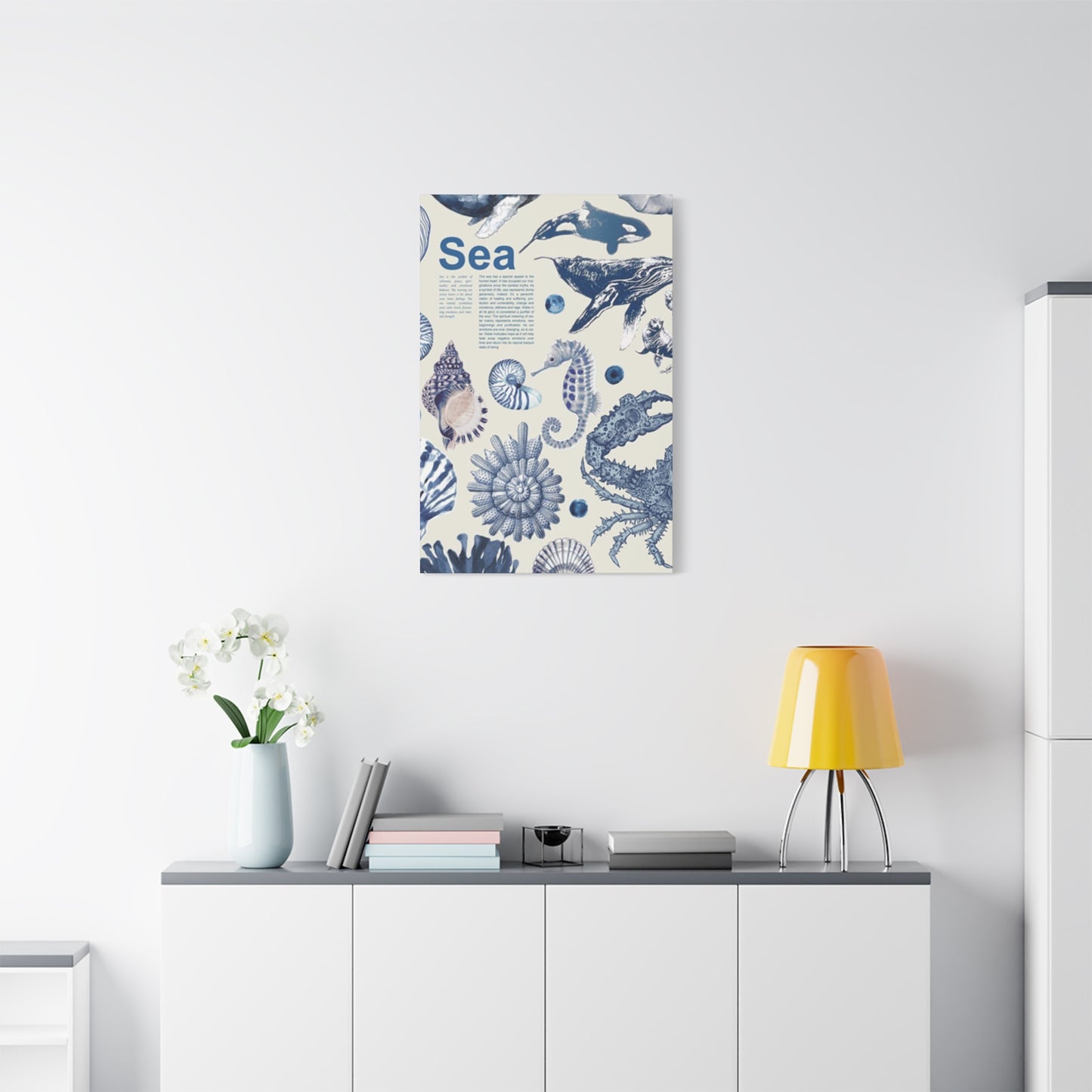 Beautiful Sea Creatures Poster Wall Art & Canvas Prints