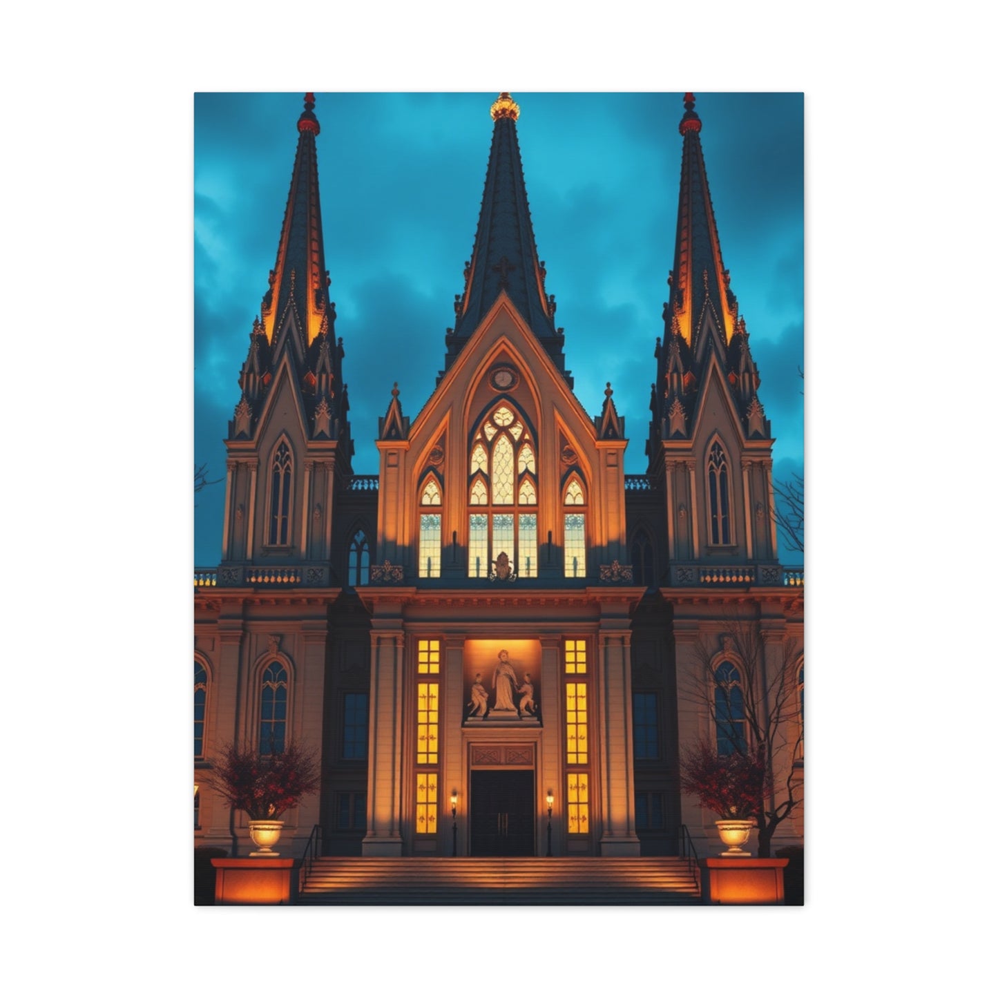 The LDS Temple Art Canvas Art 2 Wall Art & Canvas Print