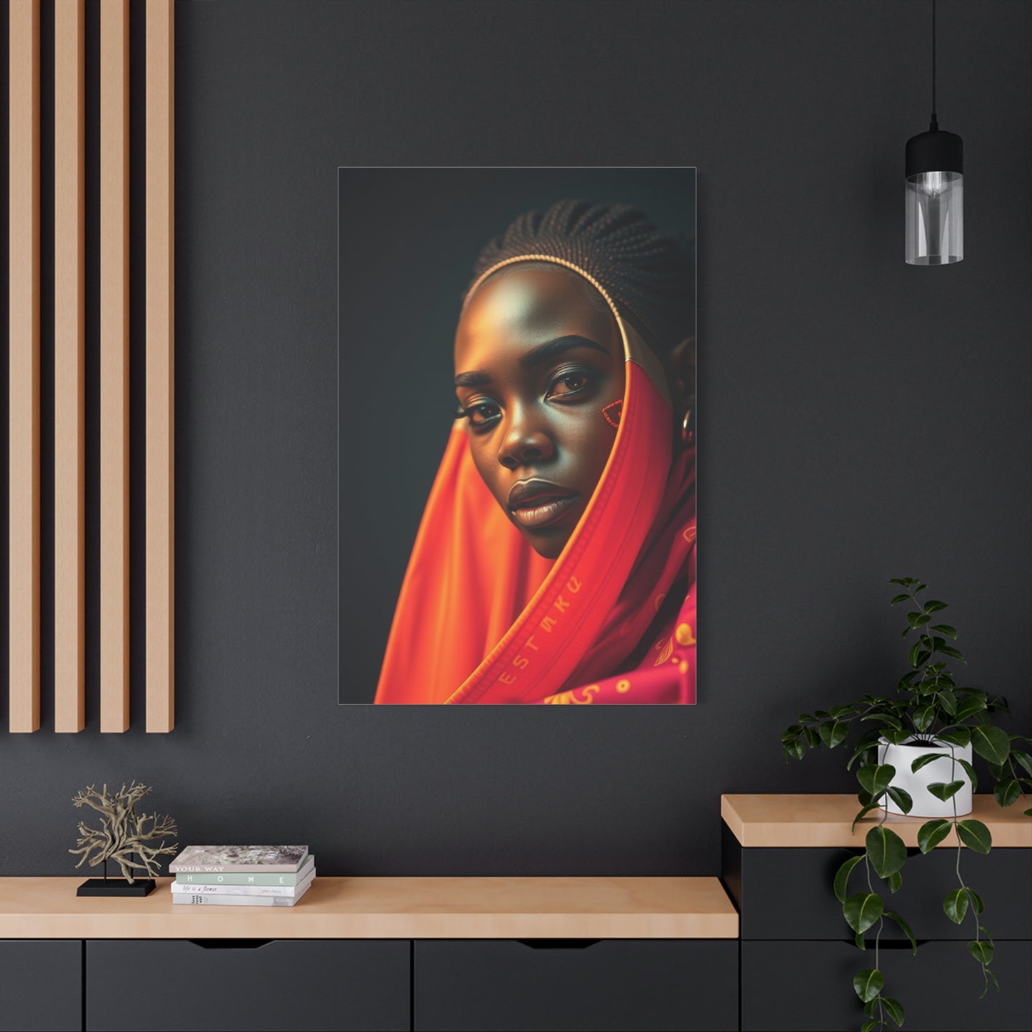 Vision Afrofuturism Art Art Wall Art & Canvas Print