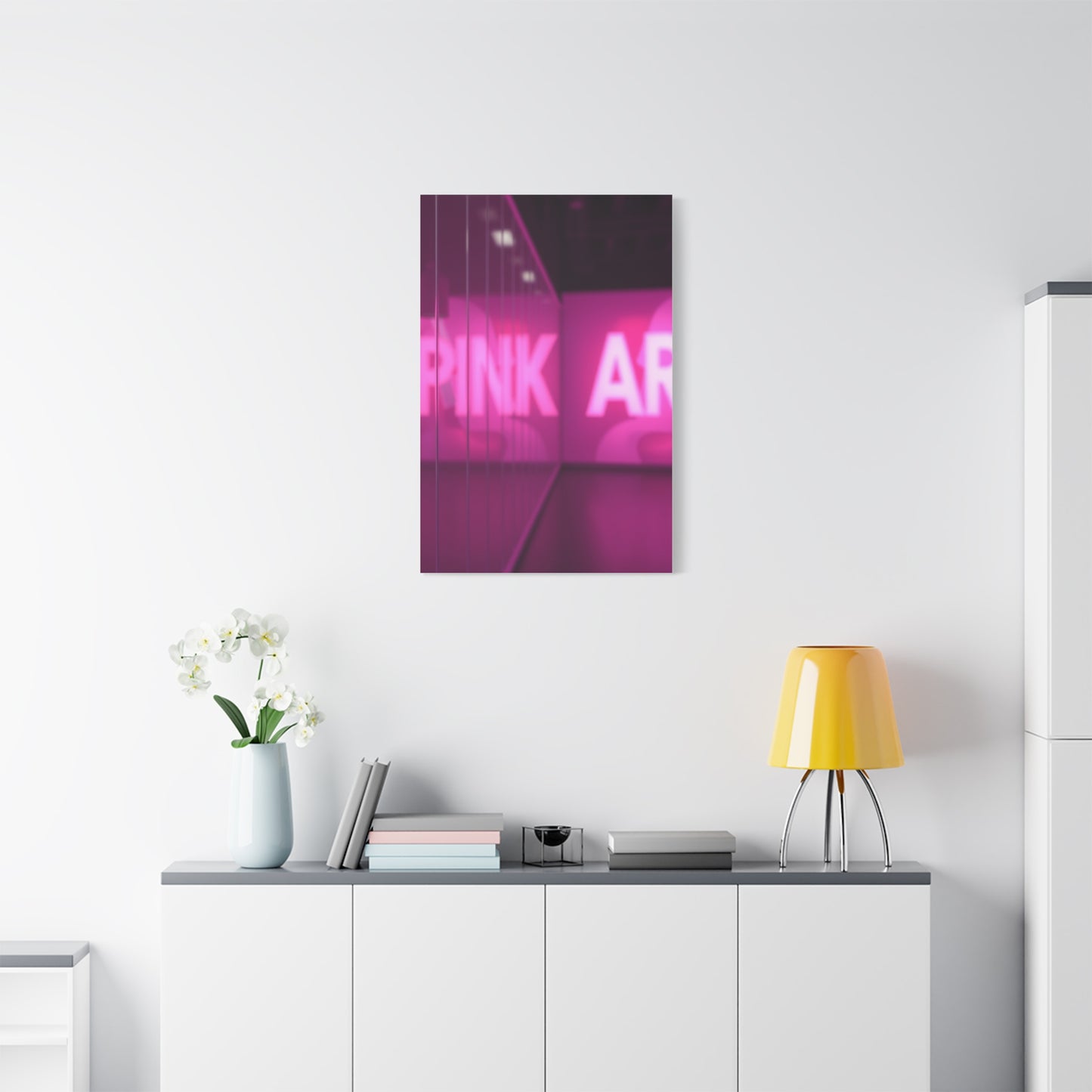 Roseate Elegance Canvas Wall Art & Canvas Print