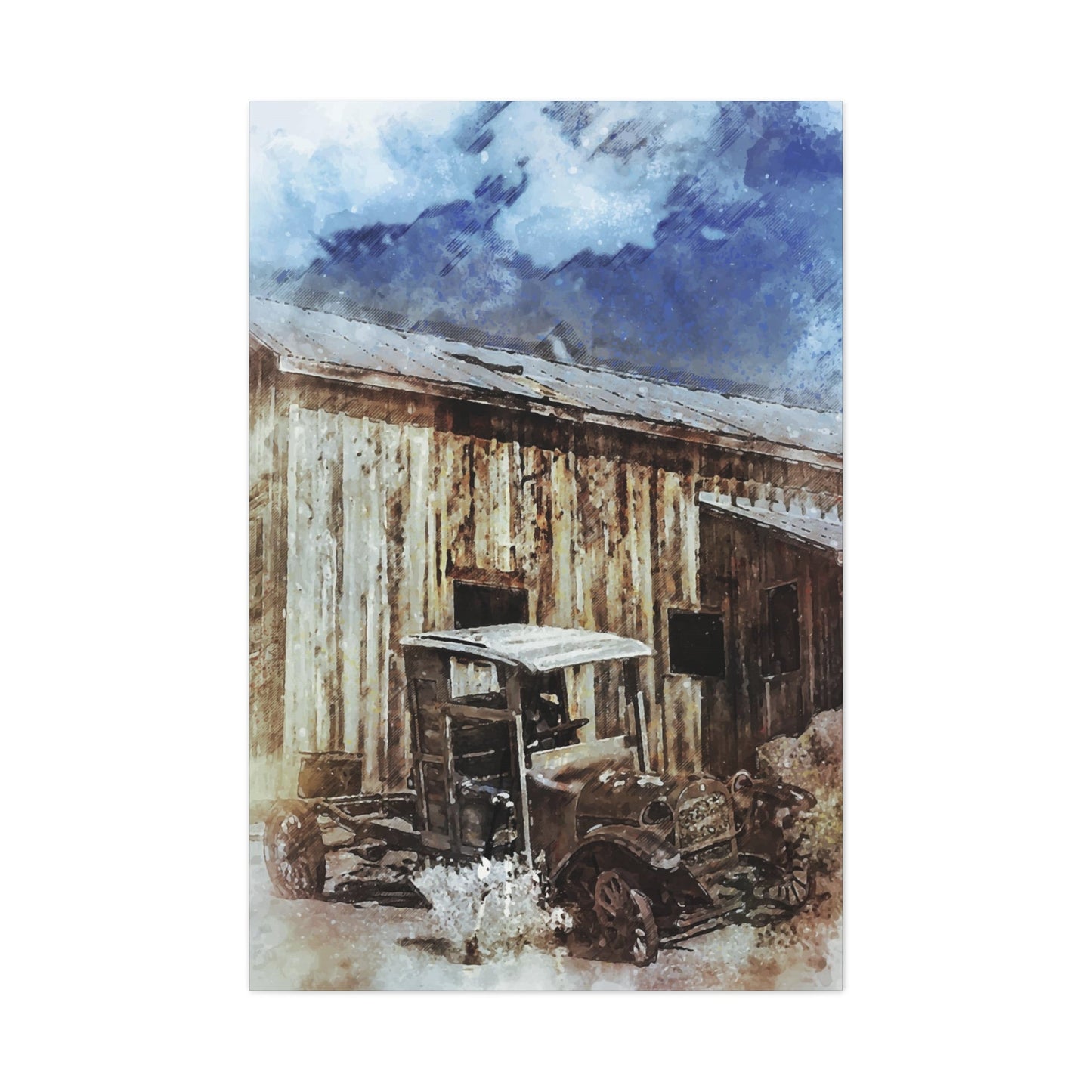 Vintage Car Wall Art & Canvas Prints