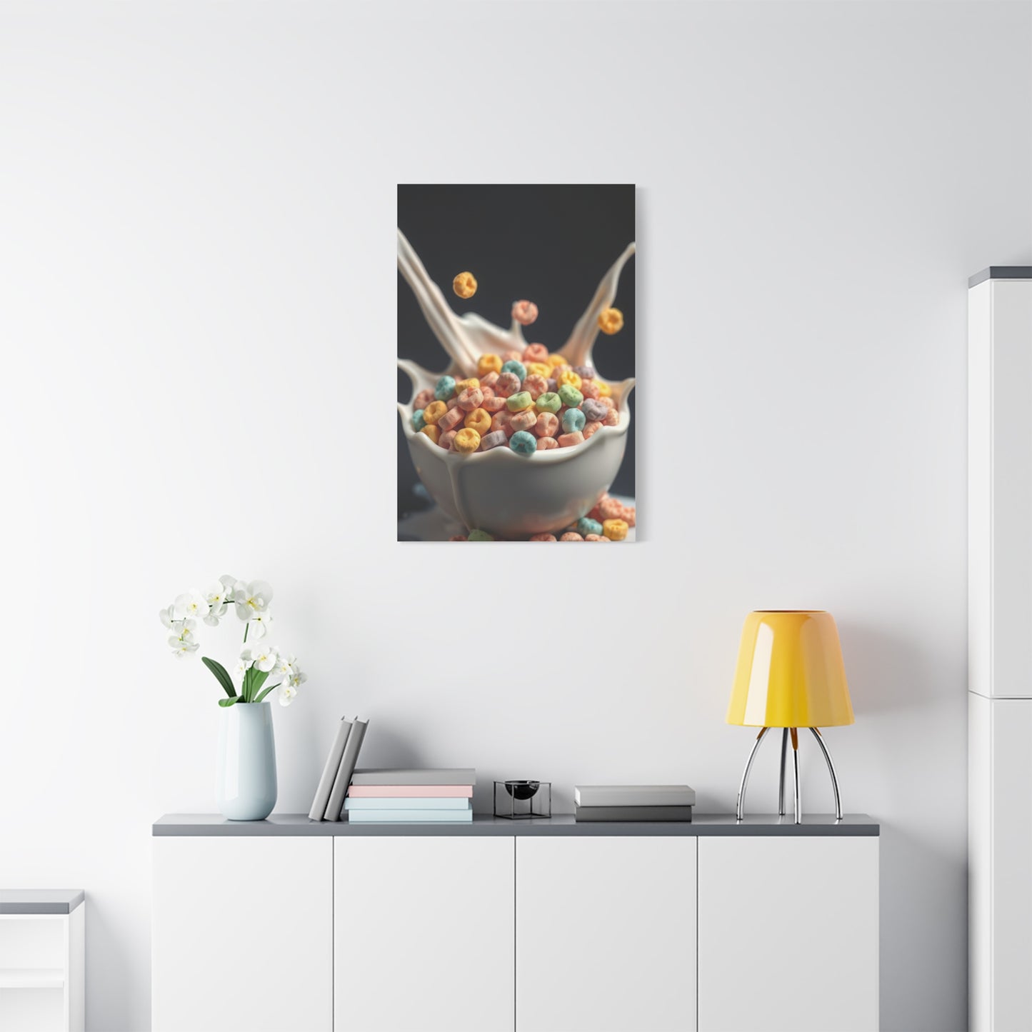 Rich Lattice of Loops Artwork Wall Art & Canvas Print
