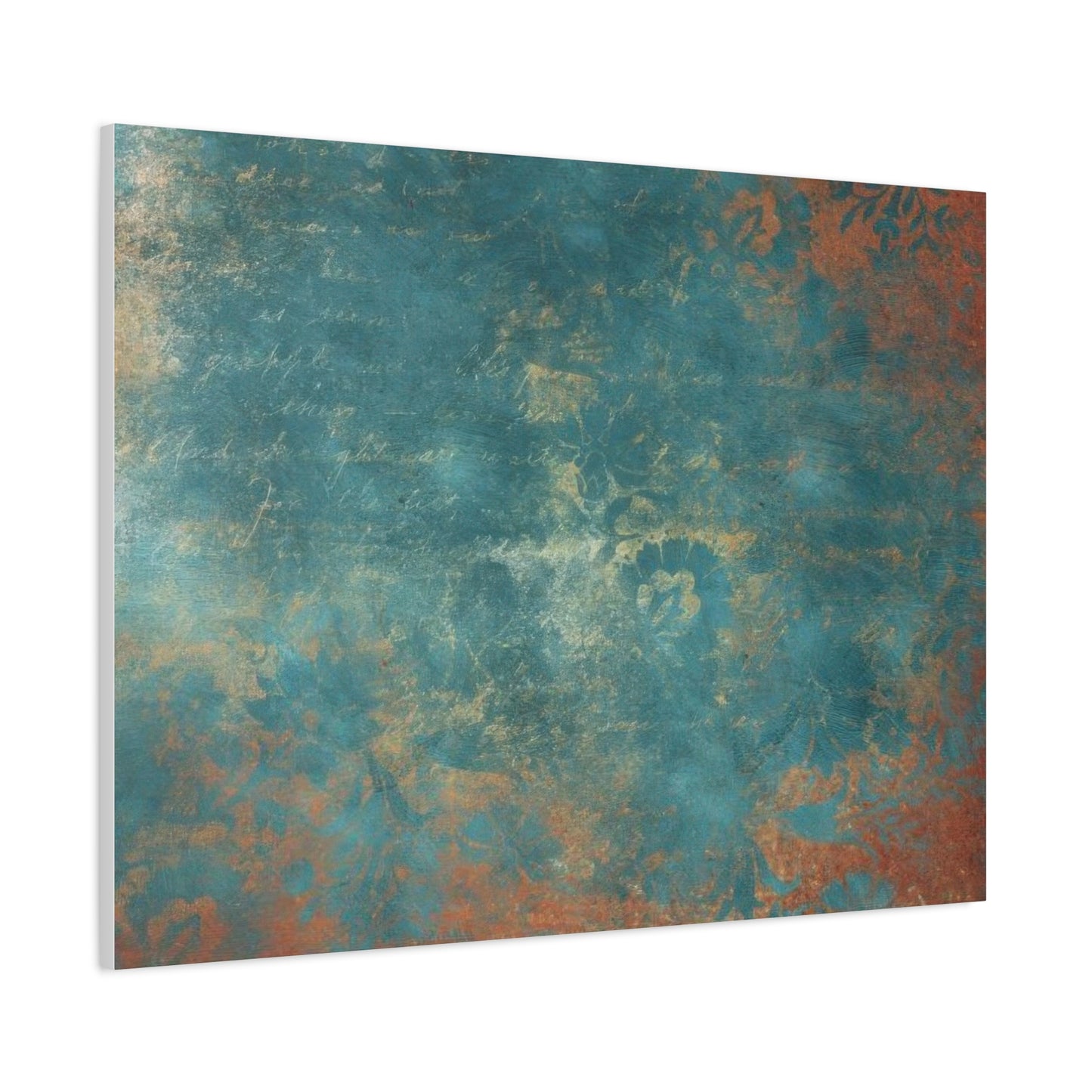 Teal Rust Reverie Wall Art & Canvas Prints