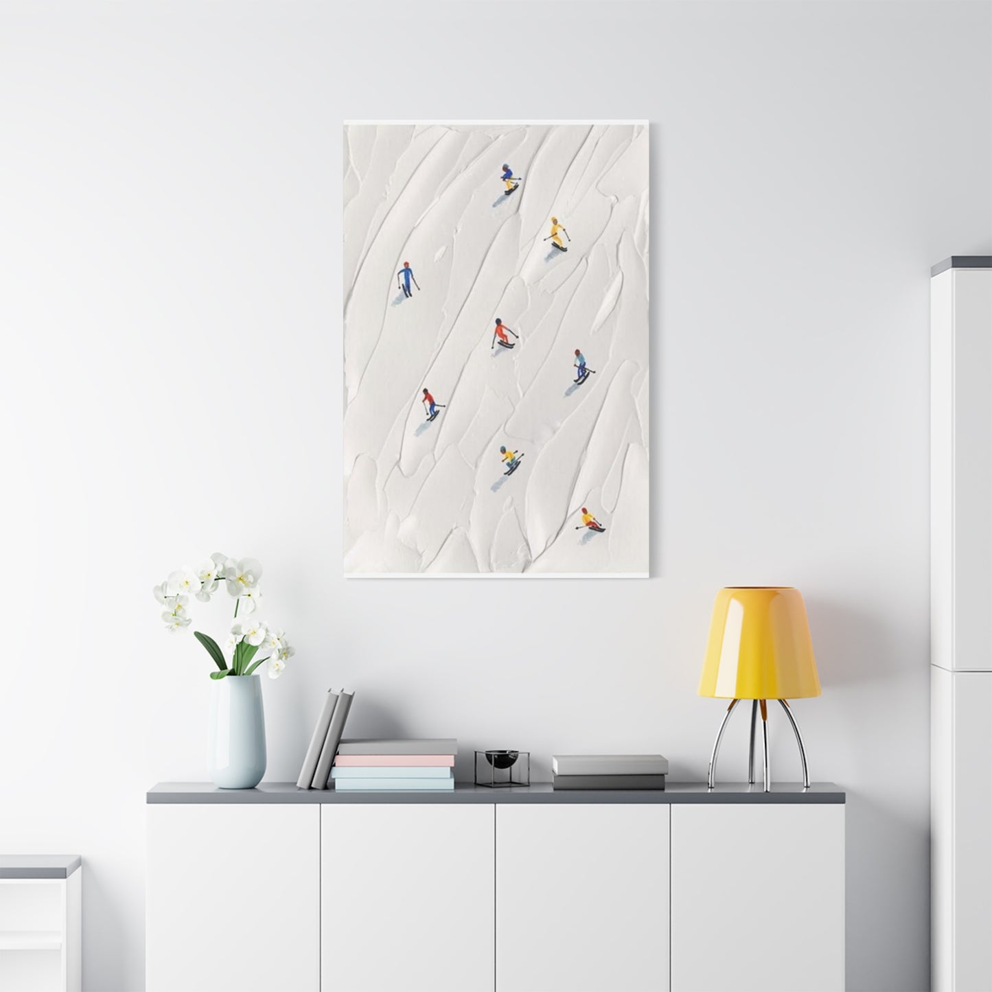 Skiing Art Wall Art & Canvas Prints