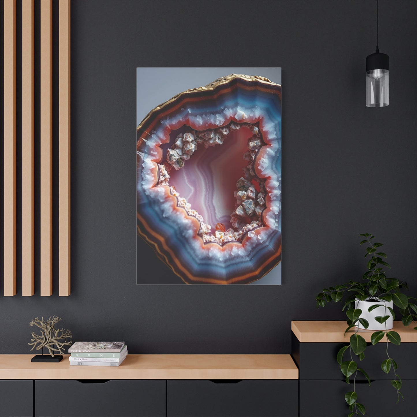 Agates, Geodes & Minerals Wall Art Canvas Art 1 Wall Art & Canvas Print