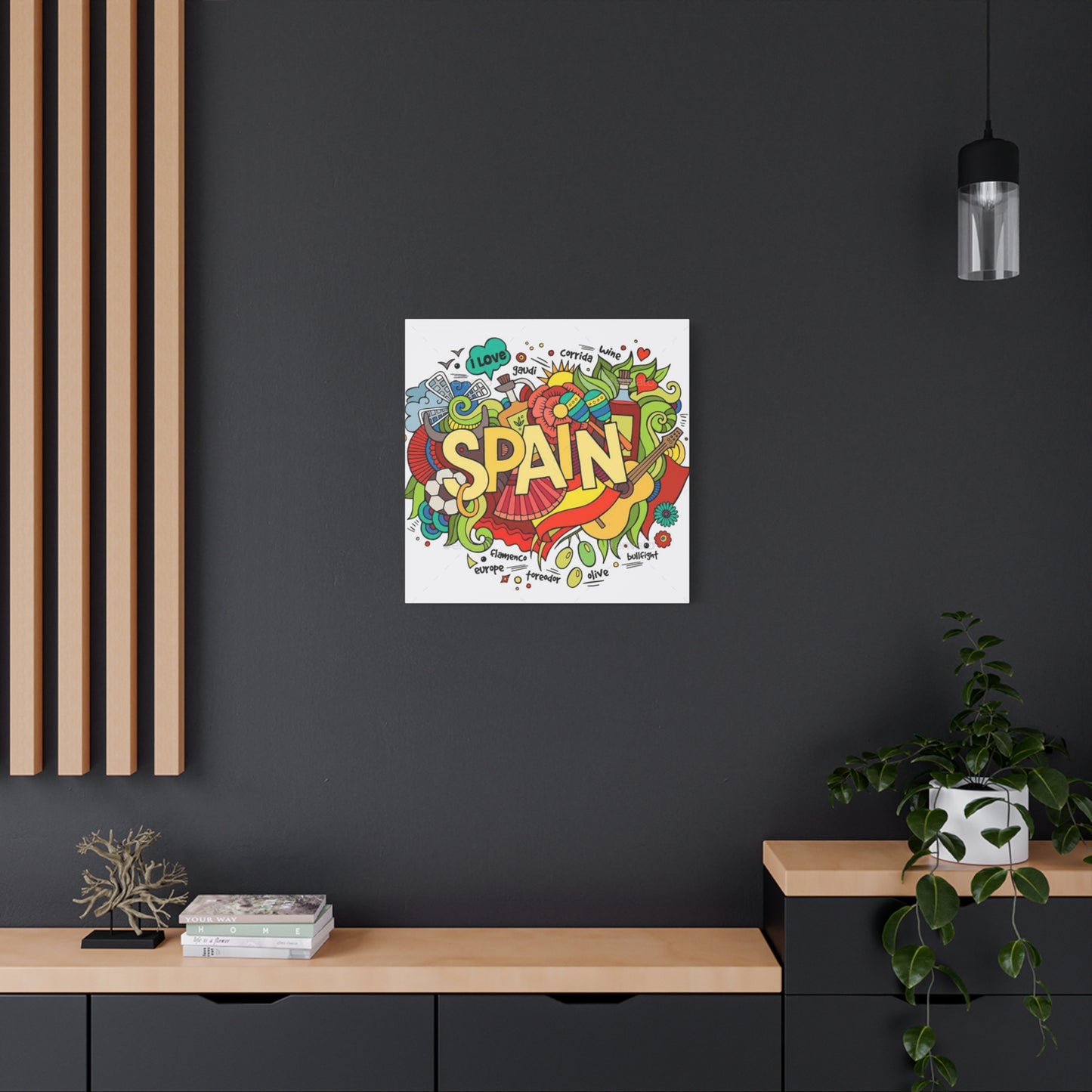 Spain Graffiti Wall Art & Canvas Prints