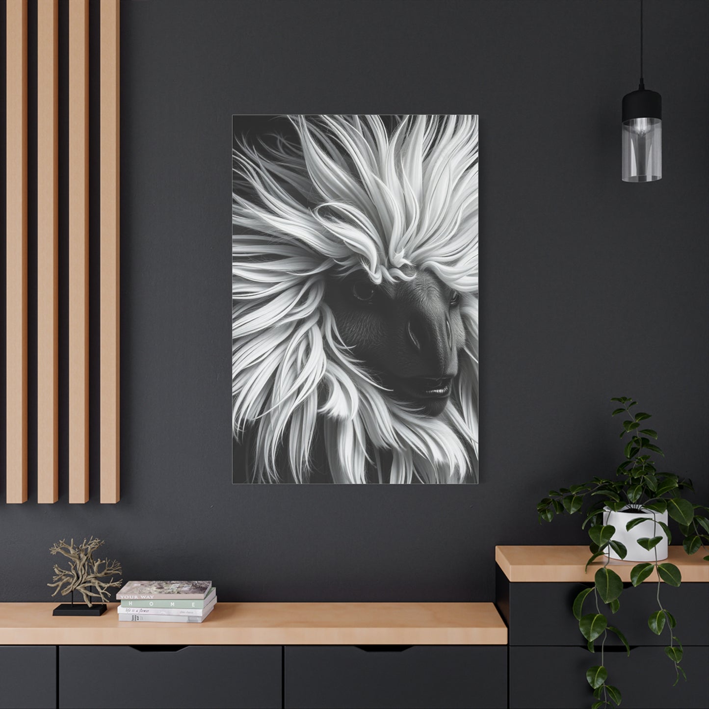 Ivory Shadow Essence Wall Art & Canvas Print