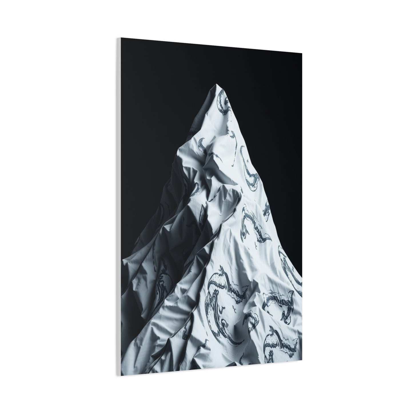 Gray & White Art Canvas Art 7 Wall Art & Canvas Print