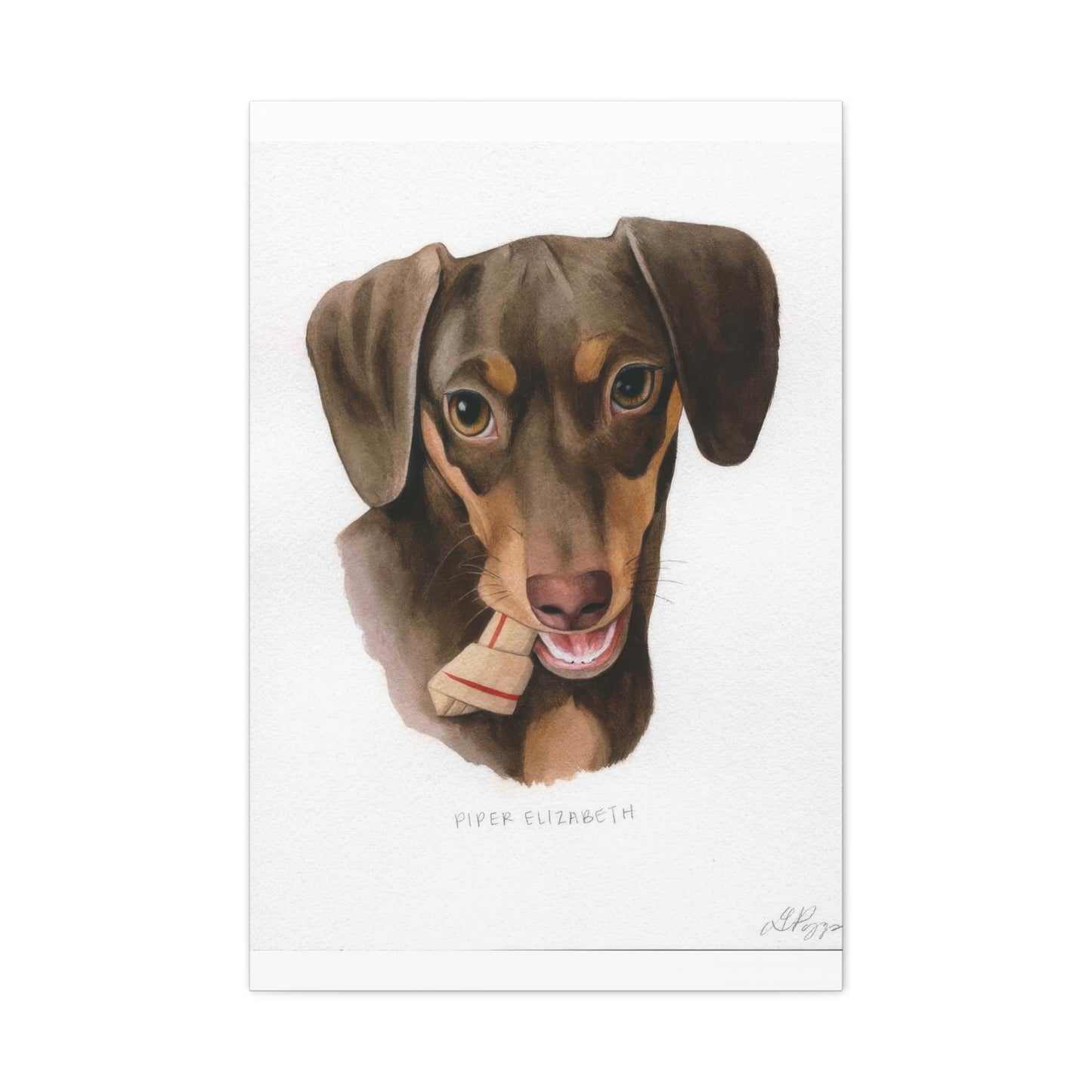 Grace Pop Wag Dog Wall Art & Canvas Prints