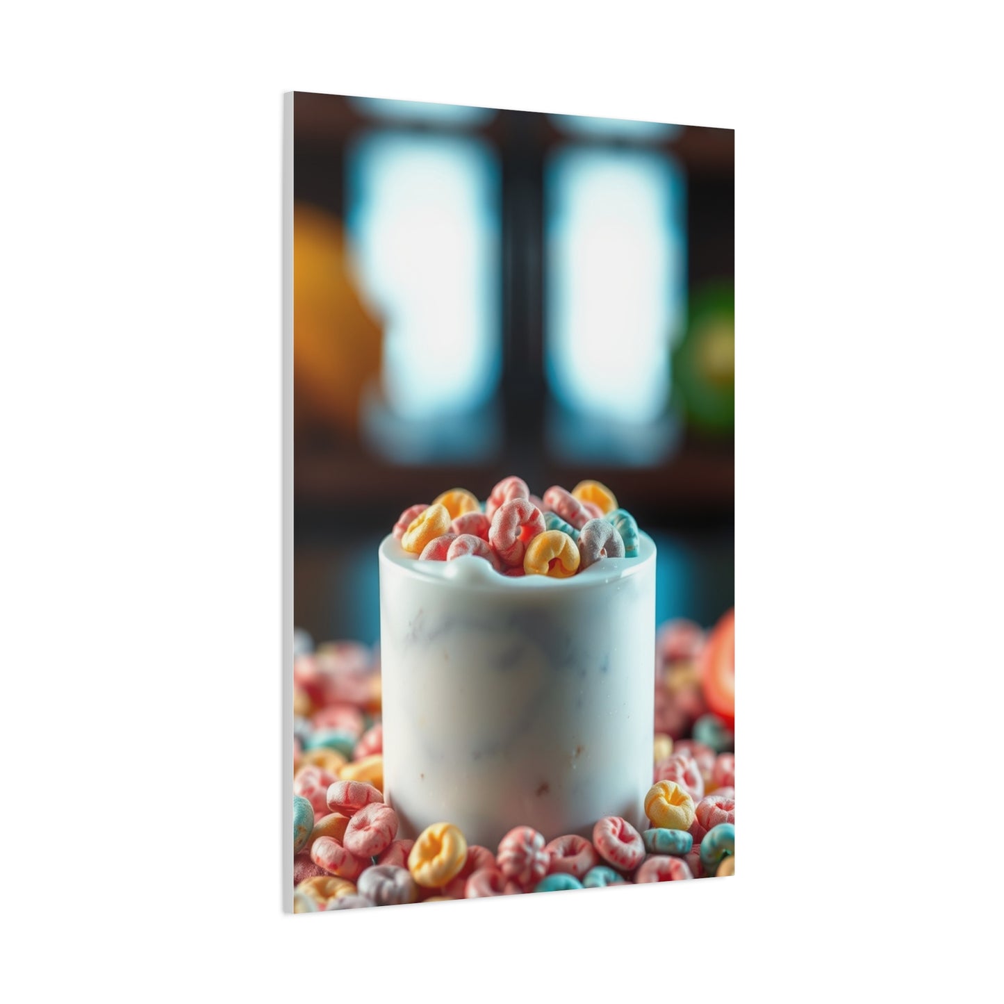 Dazzling Loop Mosaic Artwork Wall Art & Canvas Print