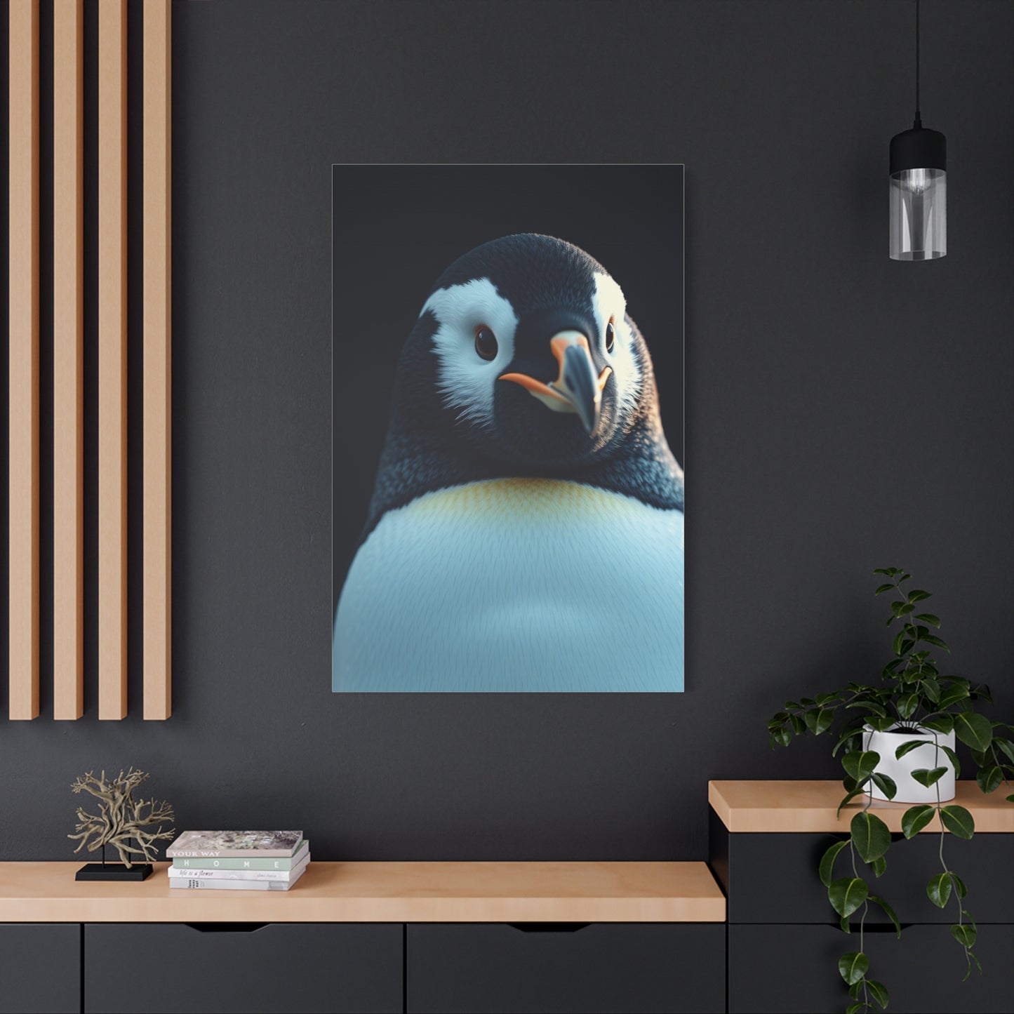Vision Penguin Art Art Wall Art & Canvas Print