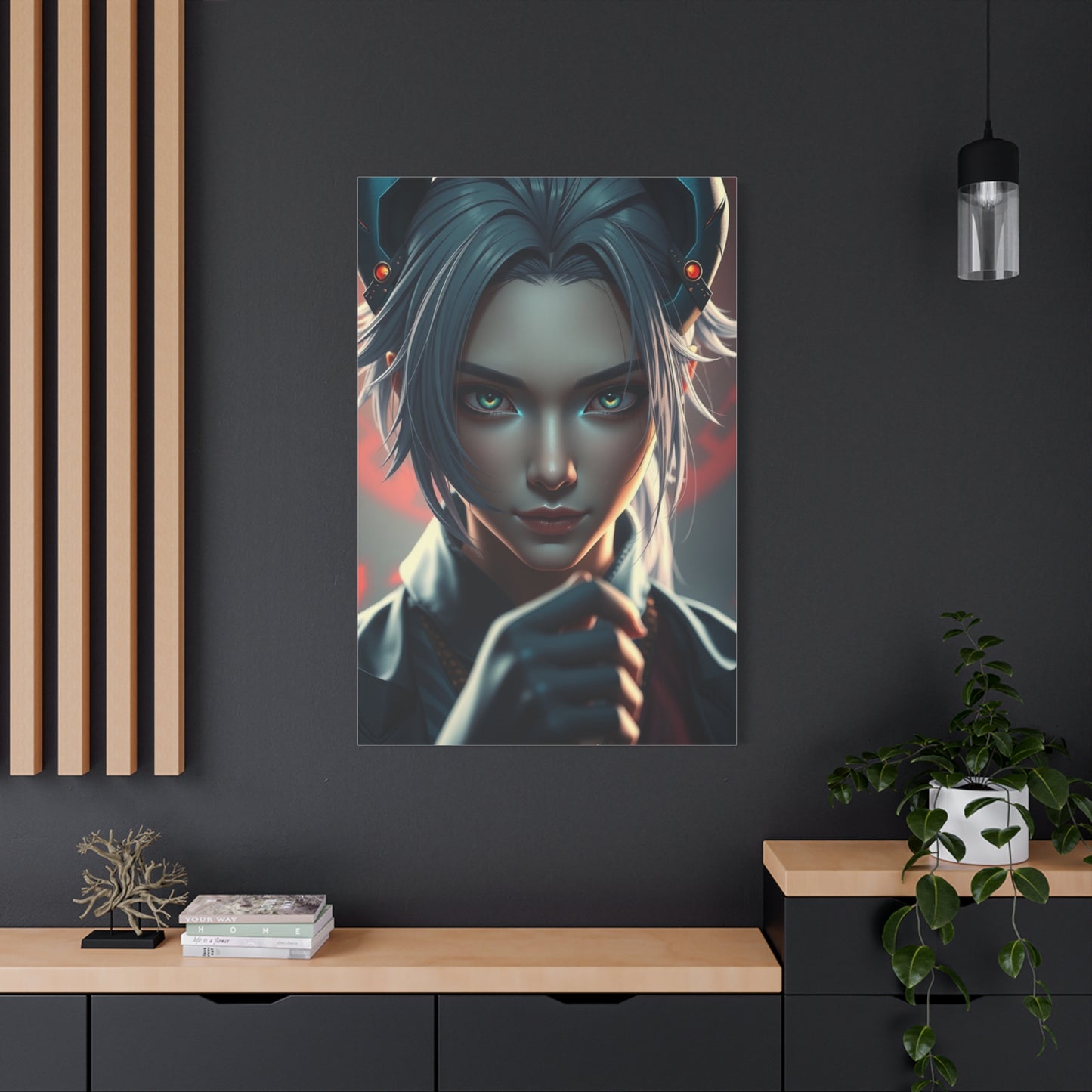 Vision Demon Slayer Characters Art Art Wall Art & Canvas Print