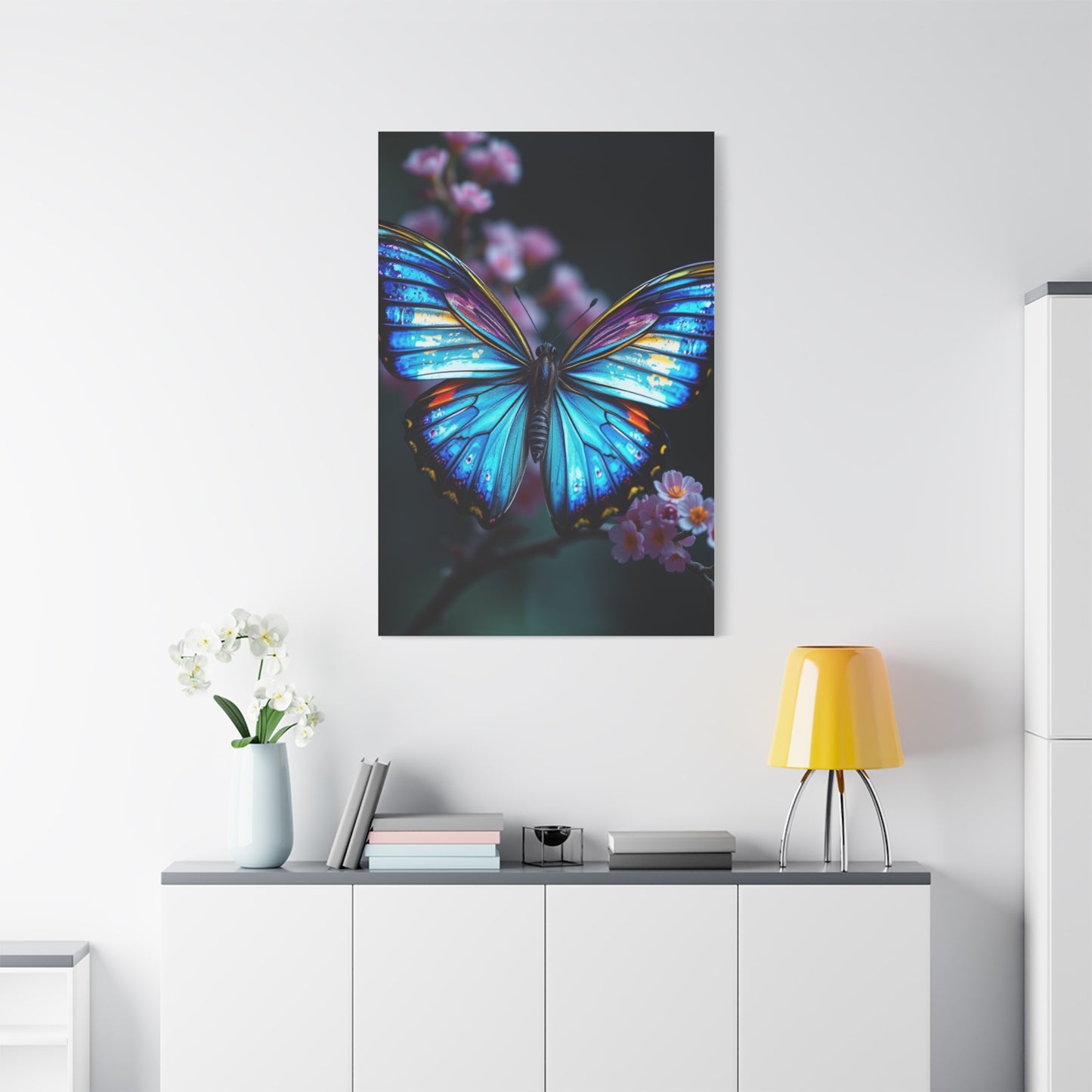 Opulent Lepidopteran Elegance Wall Art & Canvas Print
