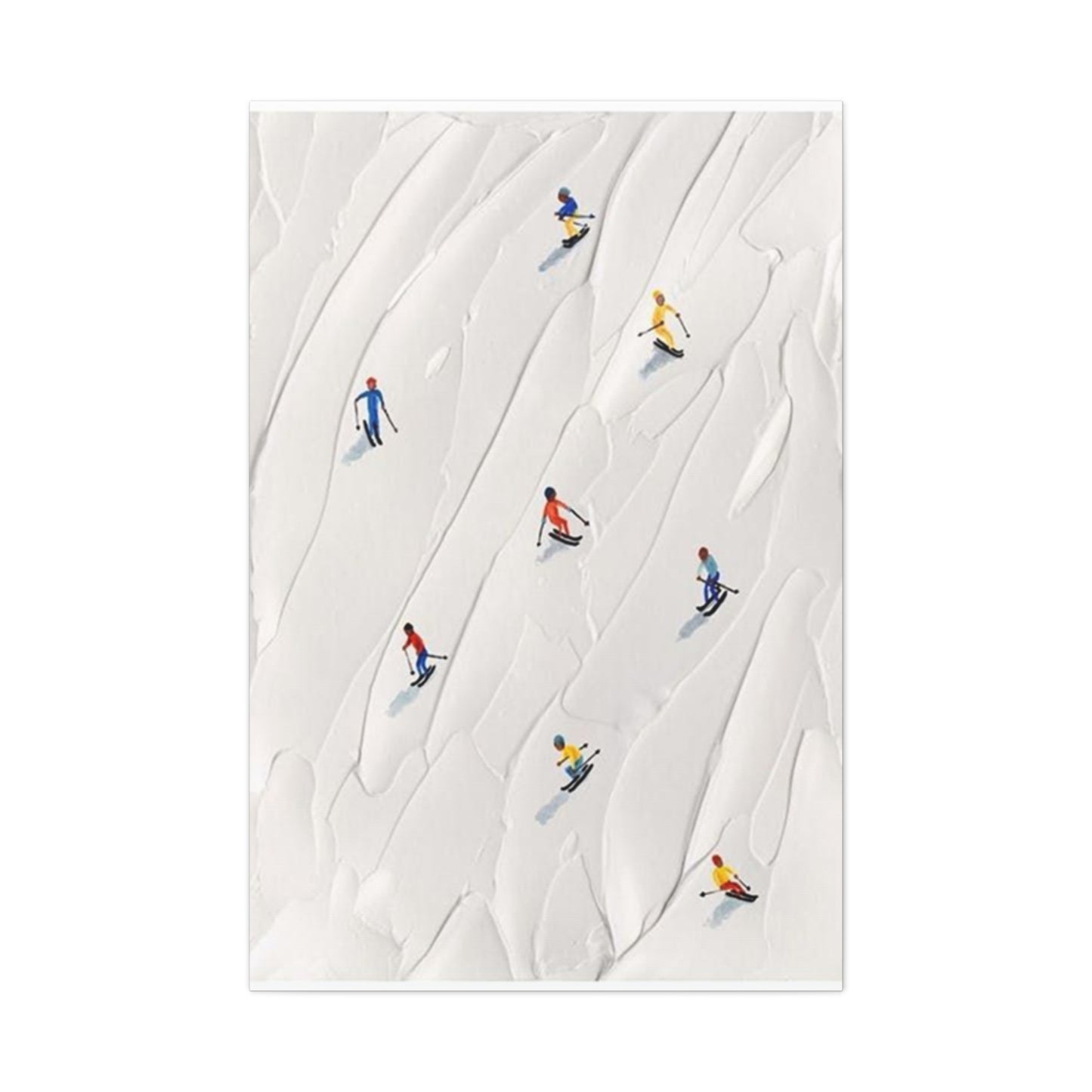 Skiing Art Wall Art & Canvas Prints