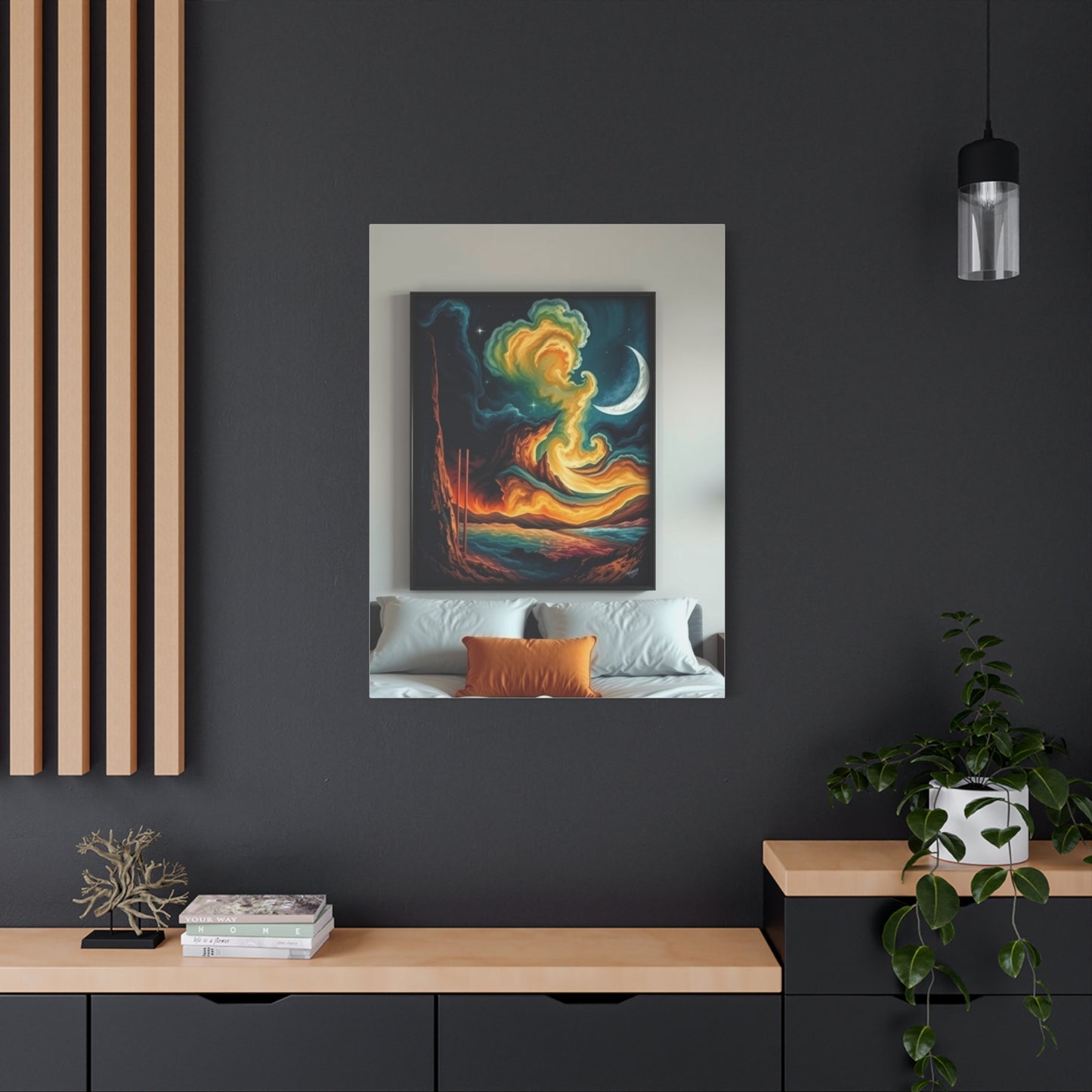 Sophisticated Slumber Mural Wall Art & Canvas Print