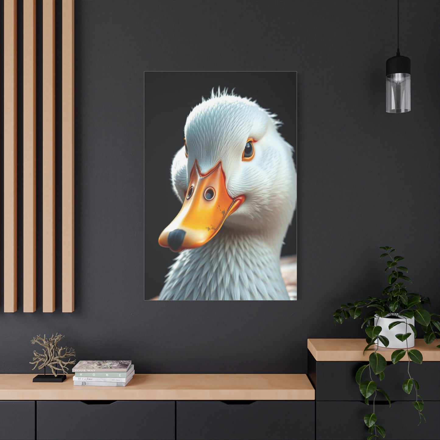 Masterpiece Duck Art Vision Wall Art & Canvas Print