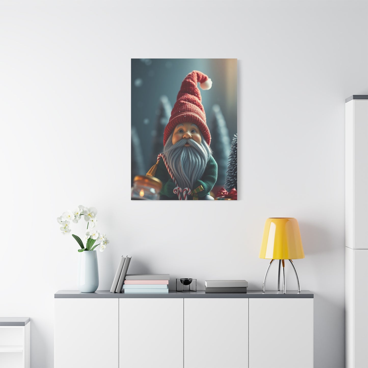 Yuletide Elves Canvas
