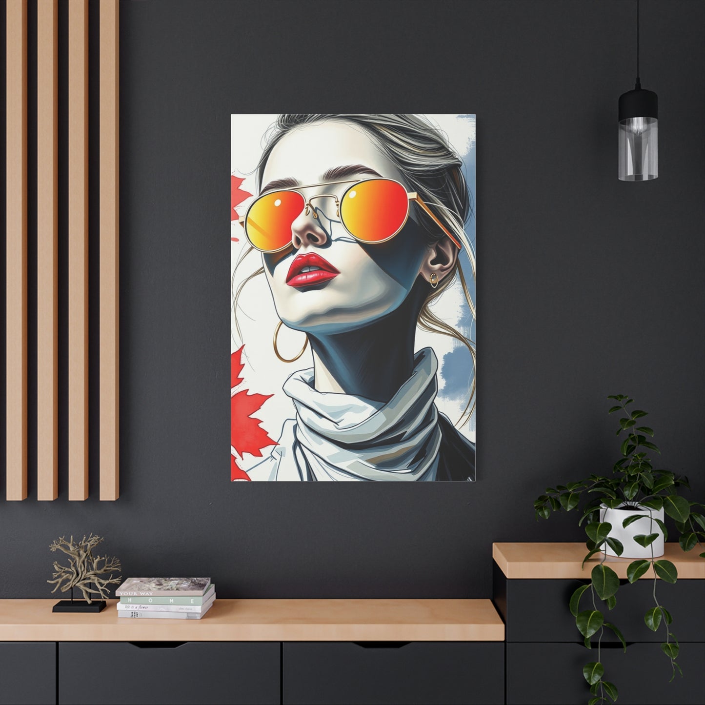 Elite Fashion Illustration & Drawings Art Vision Wall Art & Canvas Print