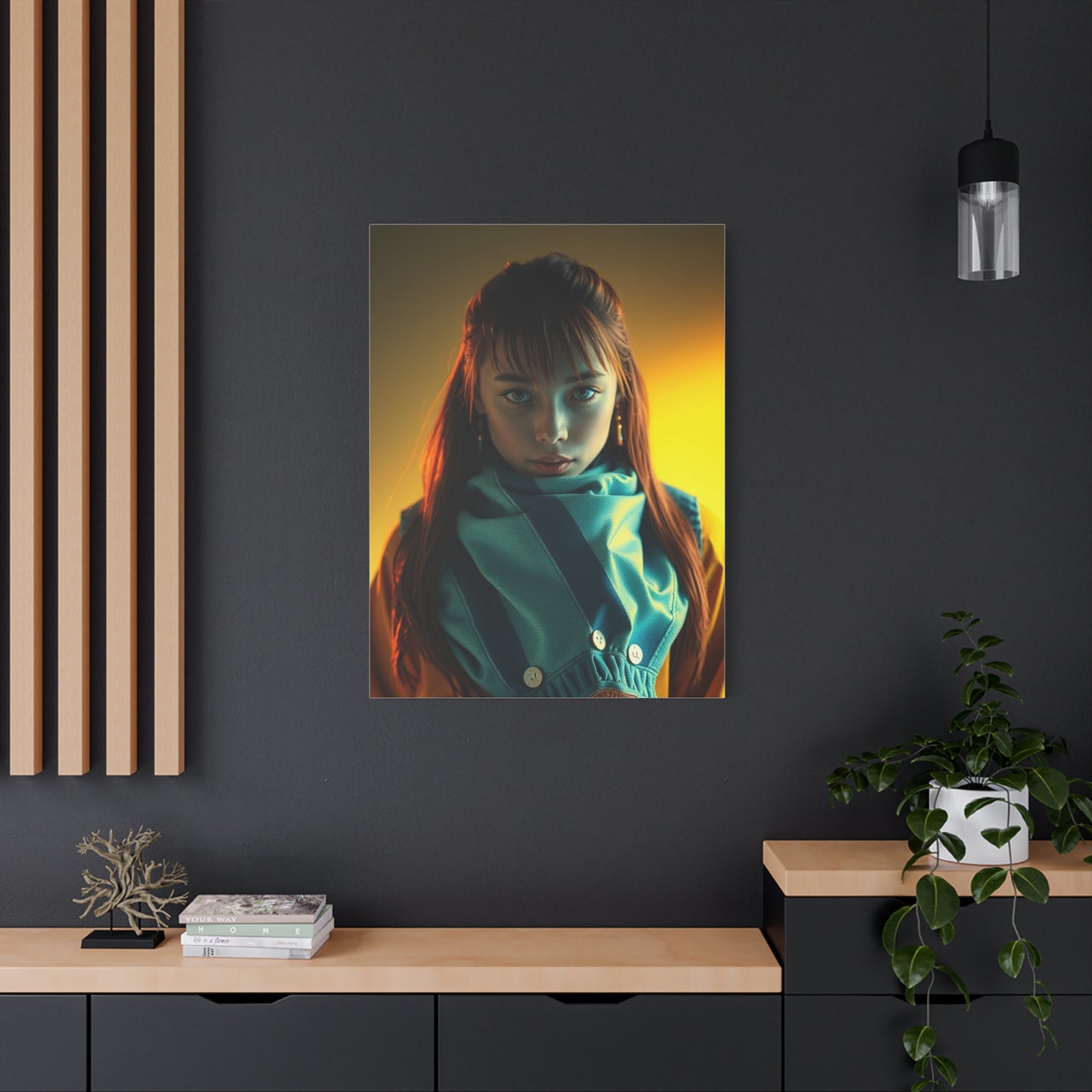 Crisp Elegance Canvas Wall Art & Canvas Print