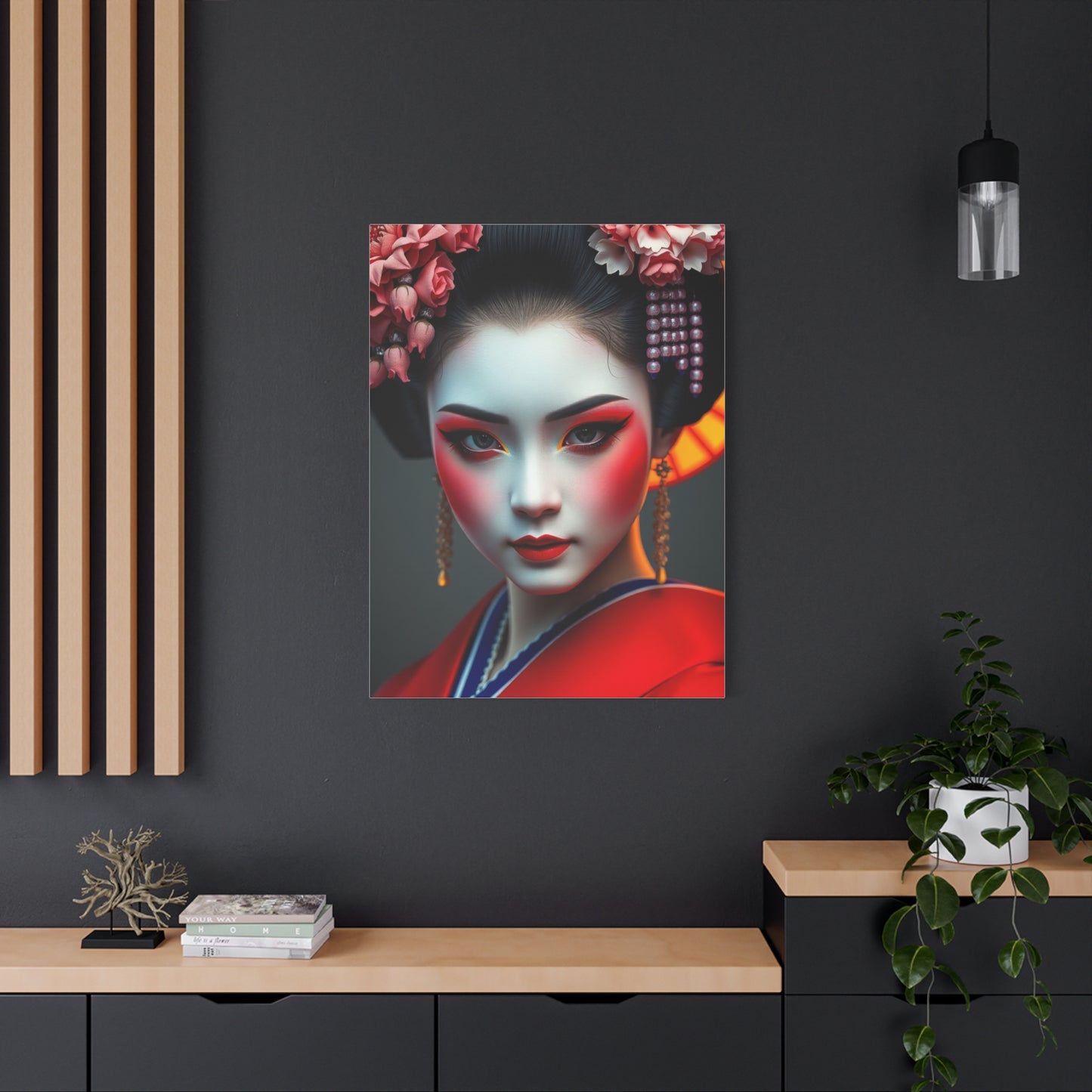 Geisha Art Canvas Art 2 Wall Art & Canvas Print