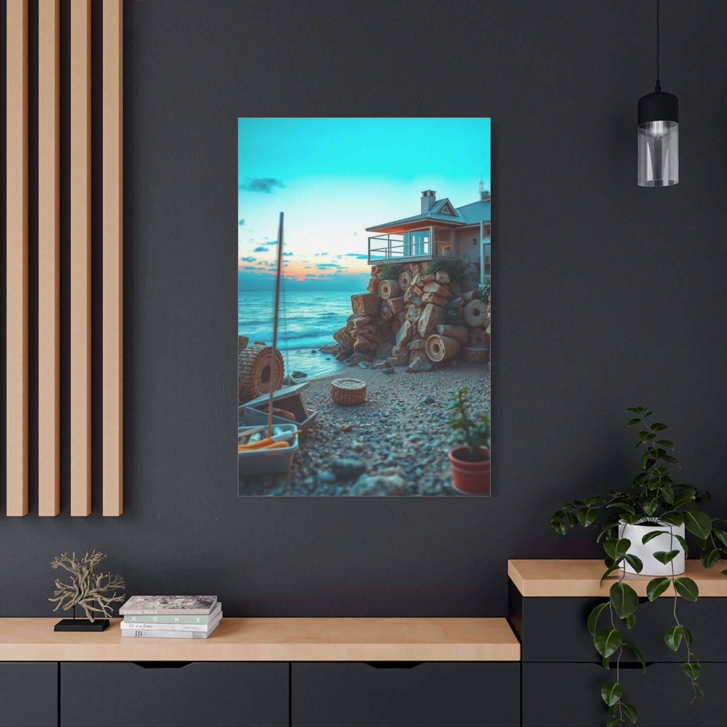 Ocean Breeze Elegance Wall Art & Canvas Print