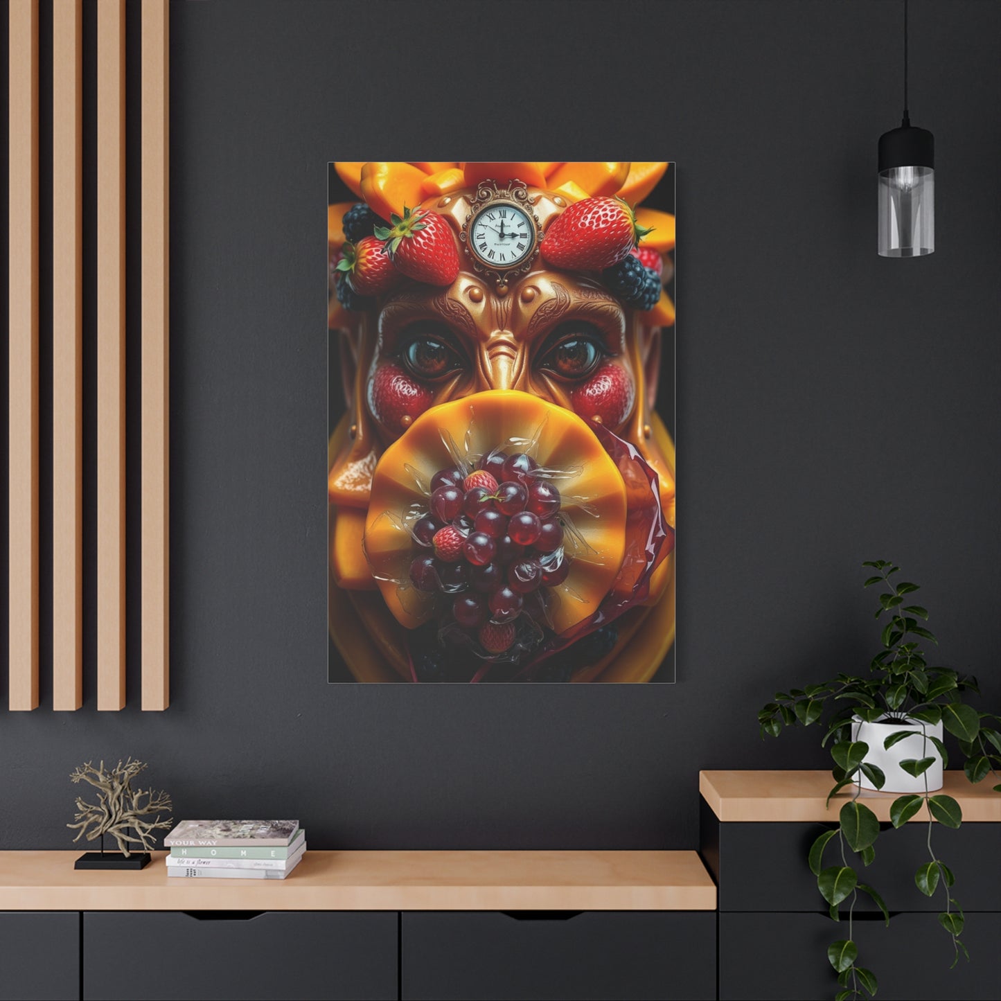 Gourmet Harvest Elegance wall art & canvas print