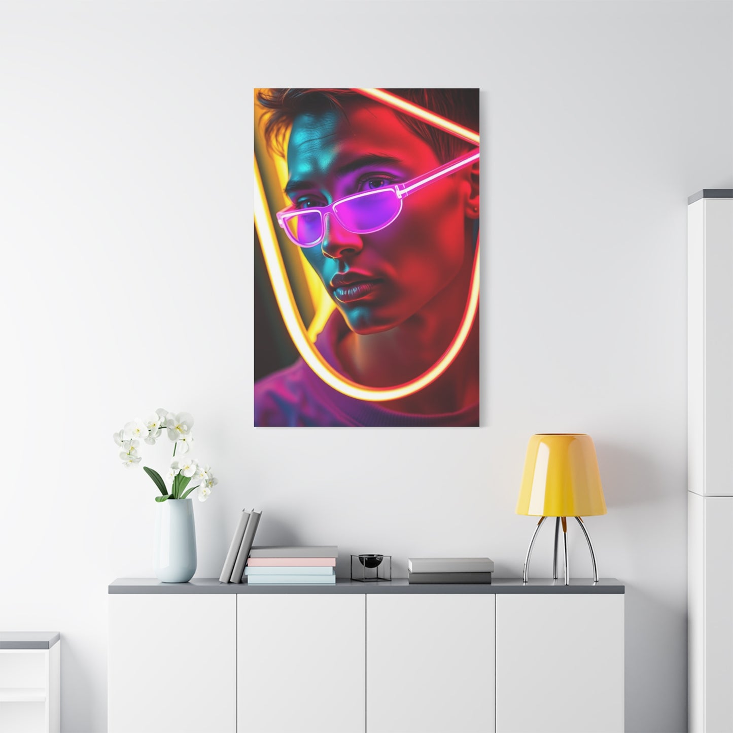 Nocturnal Glow Tableau Wall Art & Canvas Print