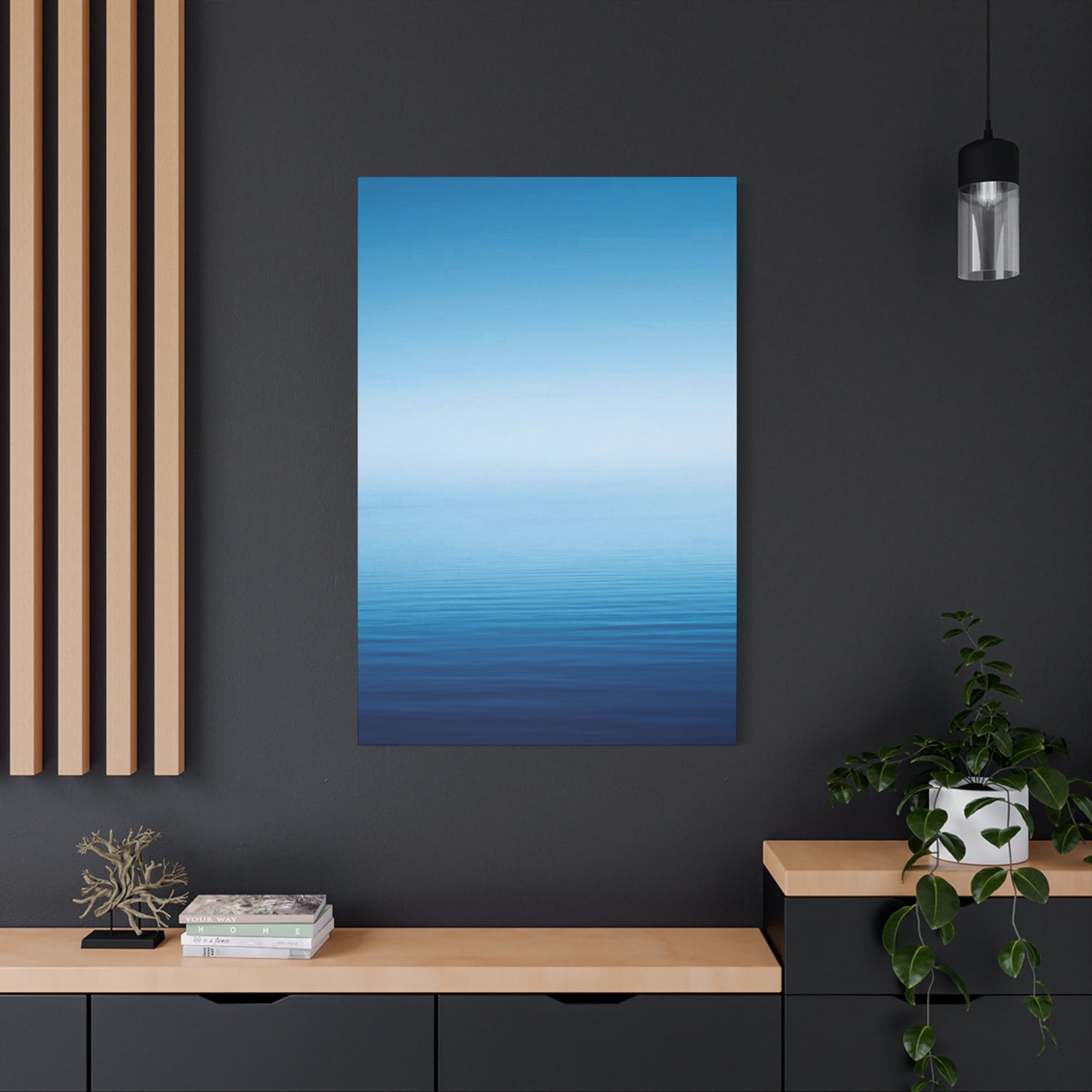 Blue Cool Gradient Wall Art & Canvas Prints