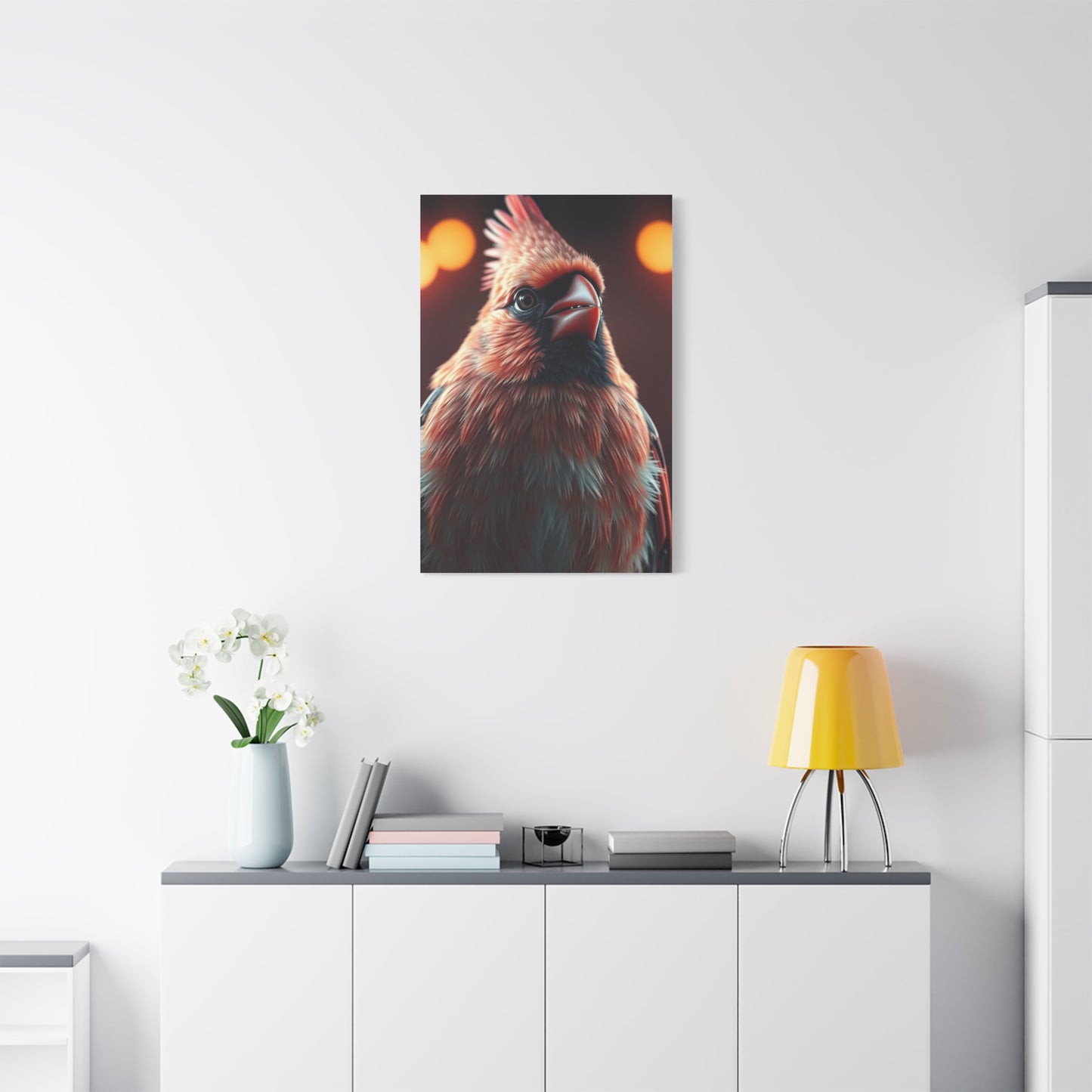 Noble Vermilion Tapestry