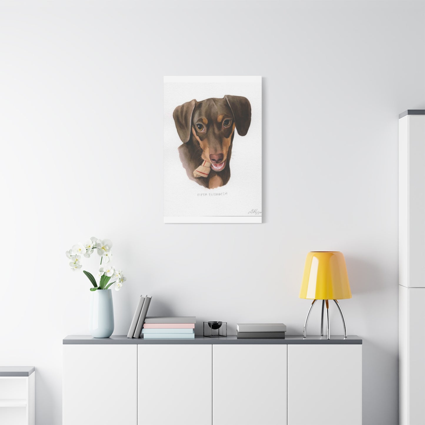 Grace Pop Wag Dog Wall Art & Canvas Prints