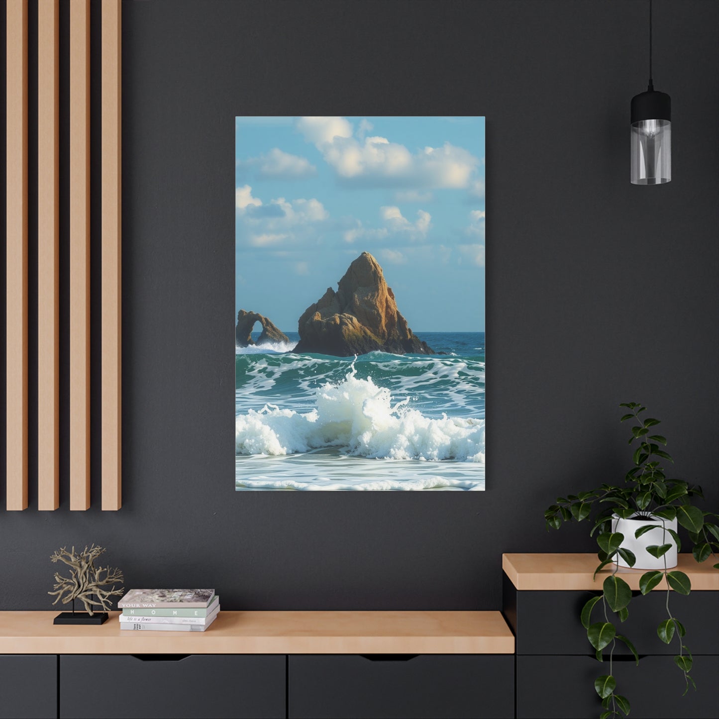 Beachfront Tranquility Art Wall Art & Canvas Print