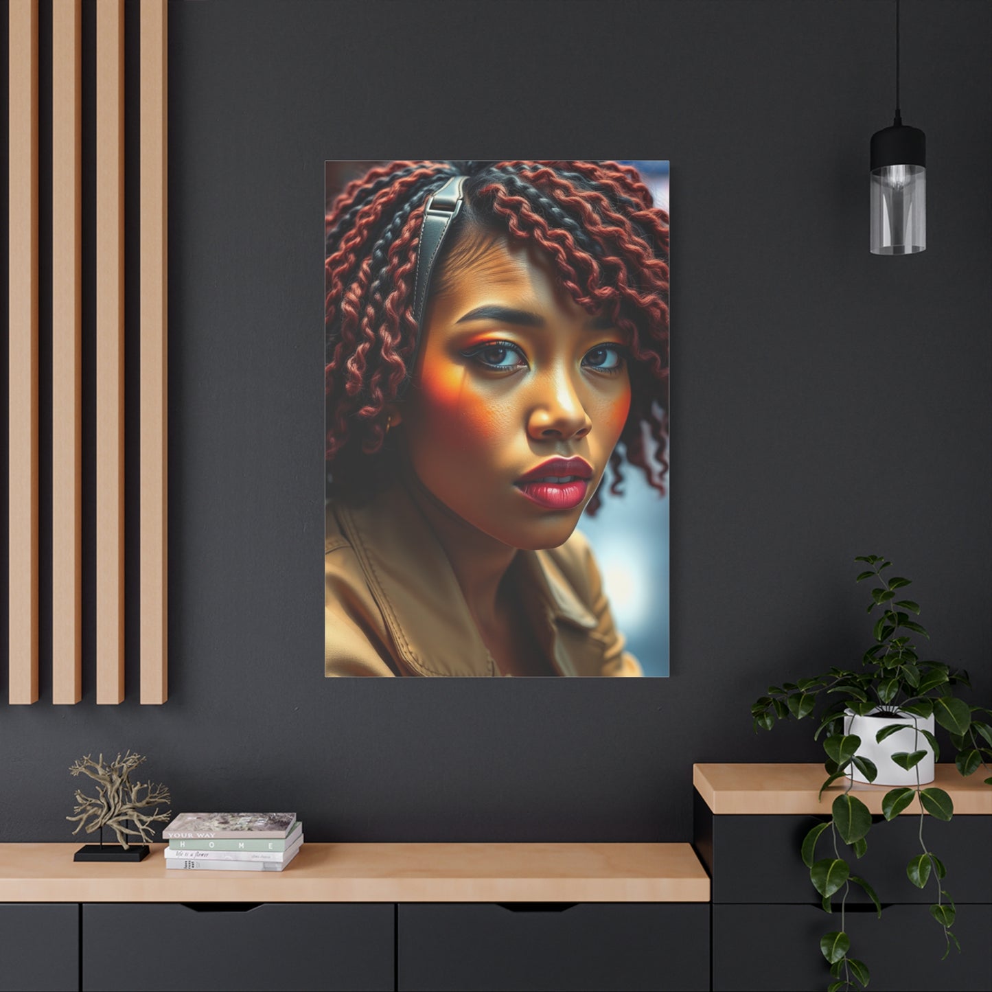 Supreme Pop of Orange Art Collection Wall Art & Canvas Print