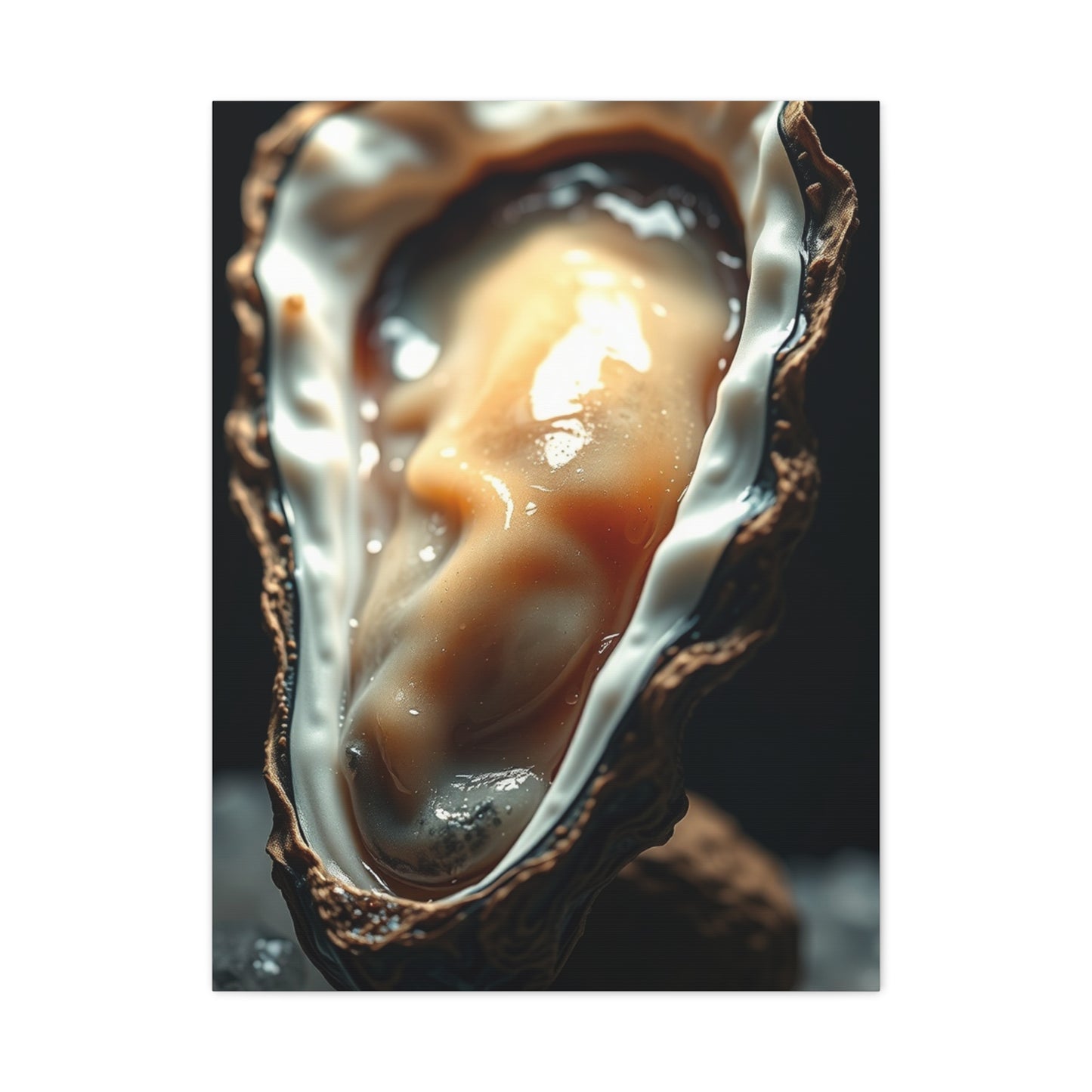 Oyster Art Canvas Art 7 Wall Art & Canvas Print