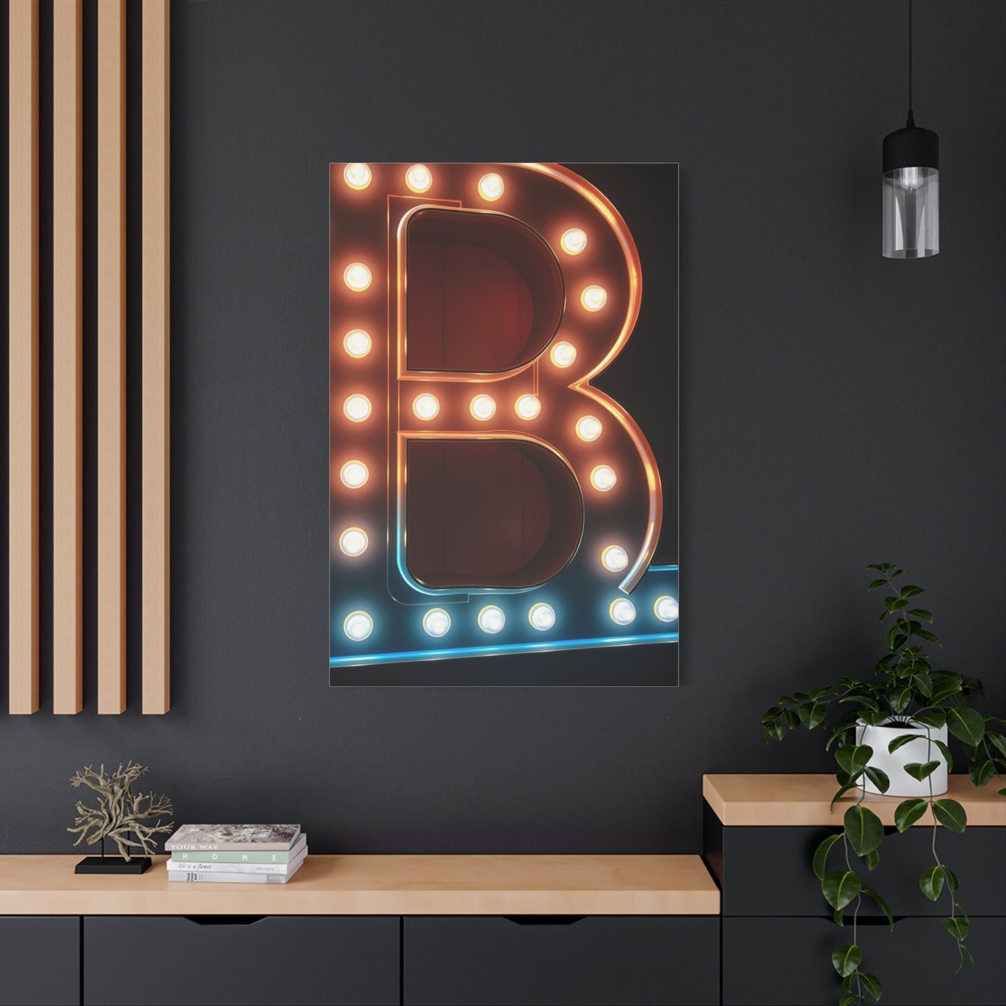 Alphabet & Letter A Art Supreme Canvas Wall Art & Canvas Print
