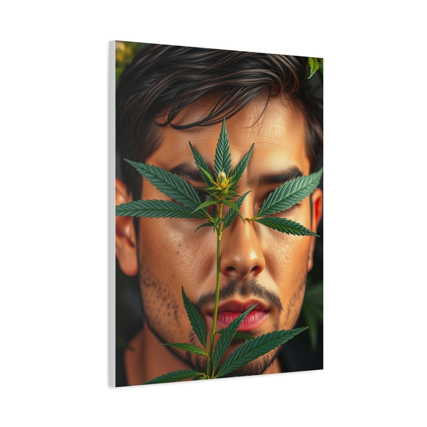 Gilded Herb Essence Art Wall Art & Canvas Print