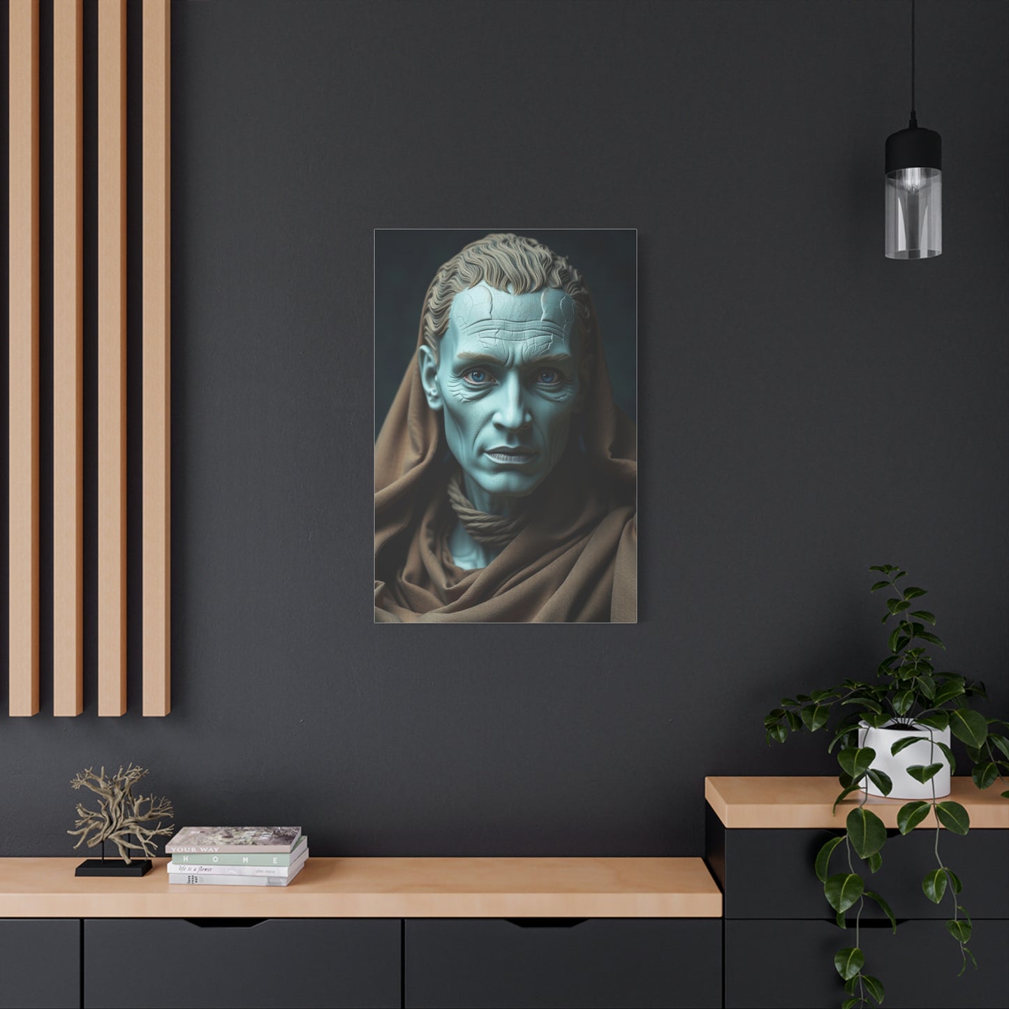 Supreme Blue & Gray Art Collection Wall Art & Canvas Print