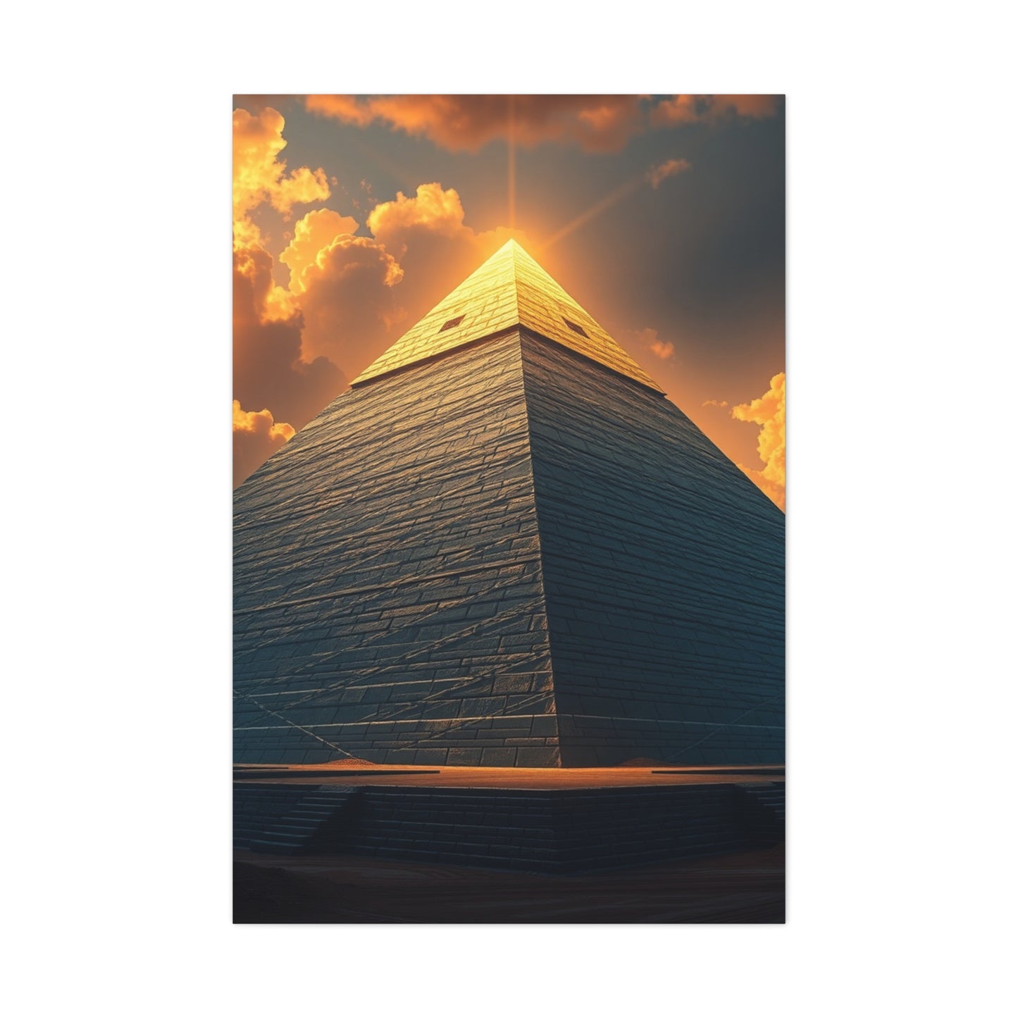 Pyramid Art Canvas Art 1 Wall Art & Canvas Print