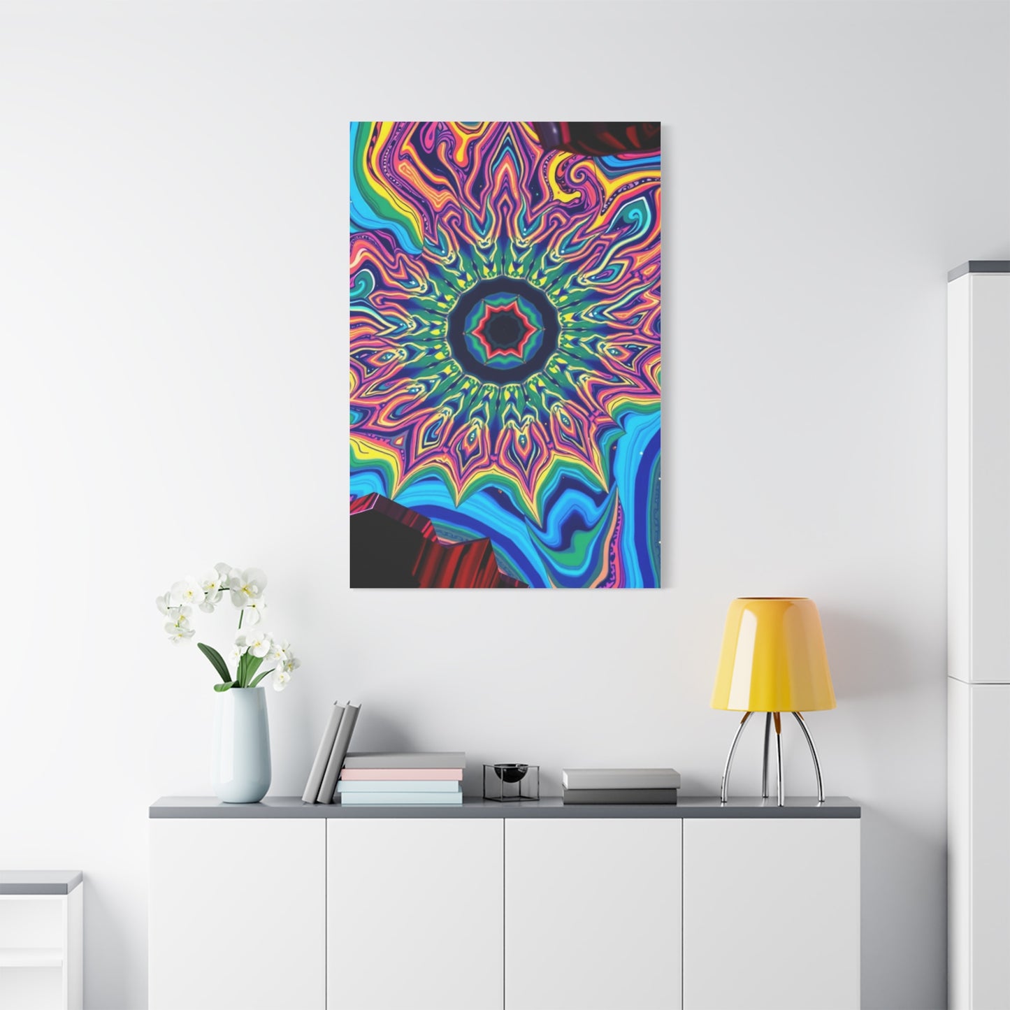 Opulent Illusionary Scene Wall Art & Canvas Print