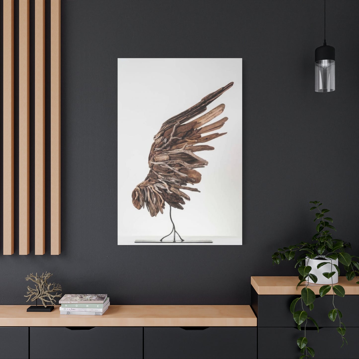 Driftwood Wing Wall Art & Canvas Prints