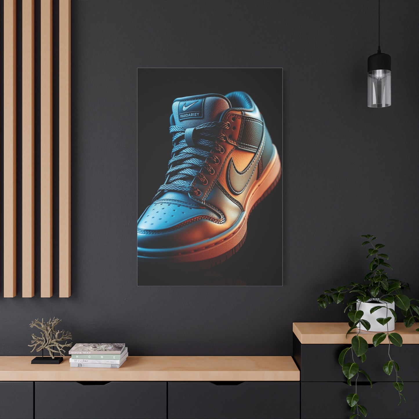 Grandiose Kick Canvas Wall Art & Canvas Print