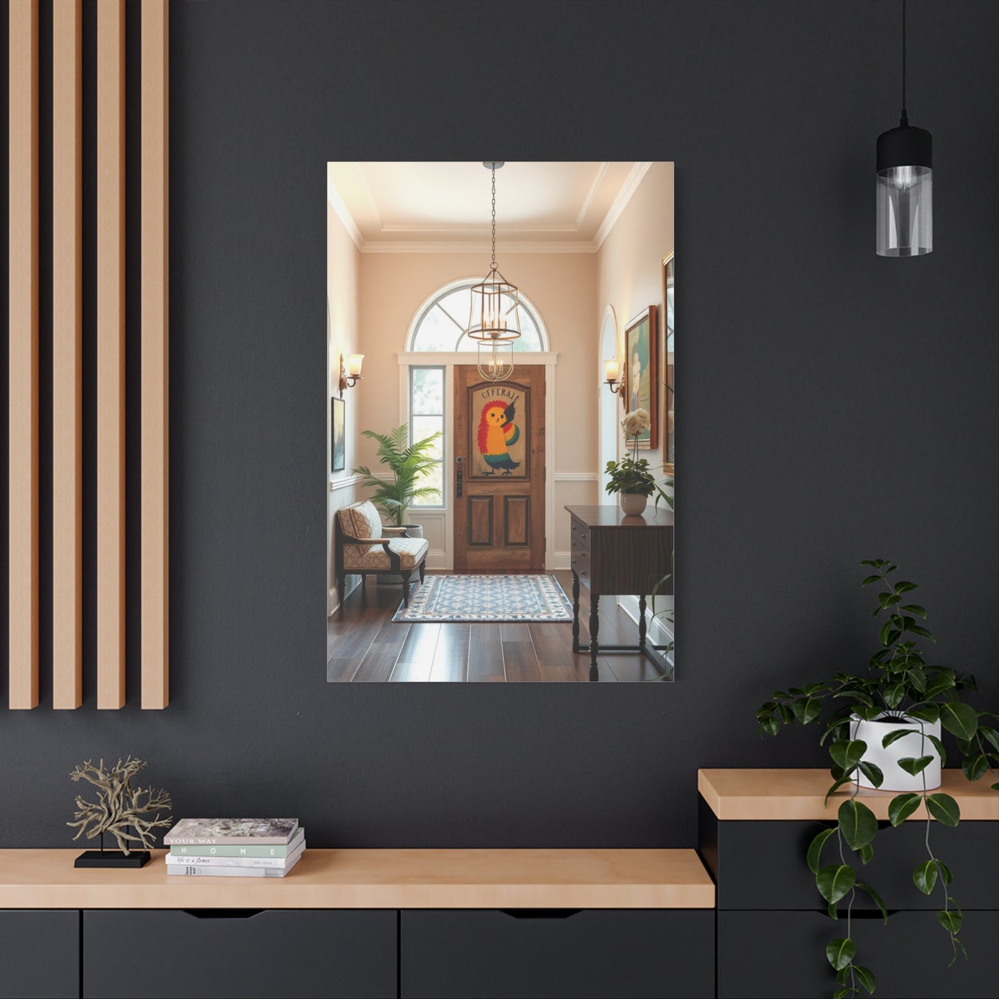 Entryway & Foyer Art Luxury Canvas Wall Art & Canvas Print