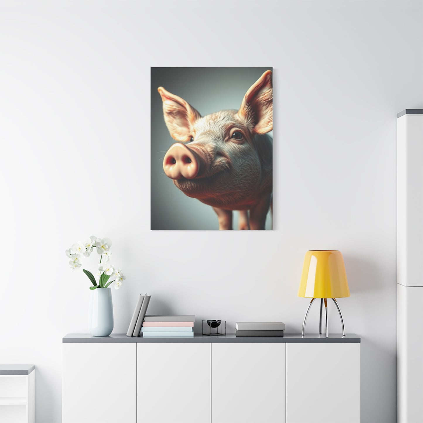 Pig Art Canvas Art 4 Wall Art & Canvas Print