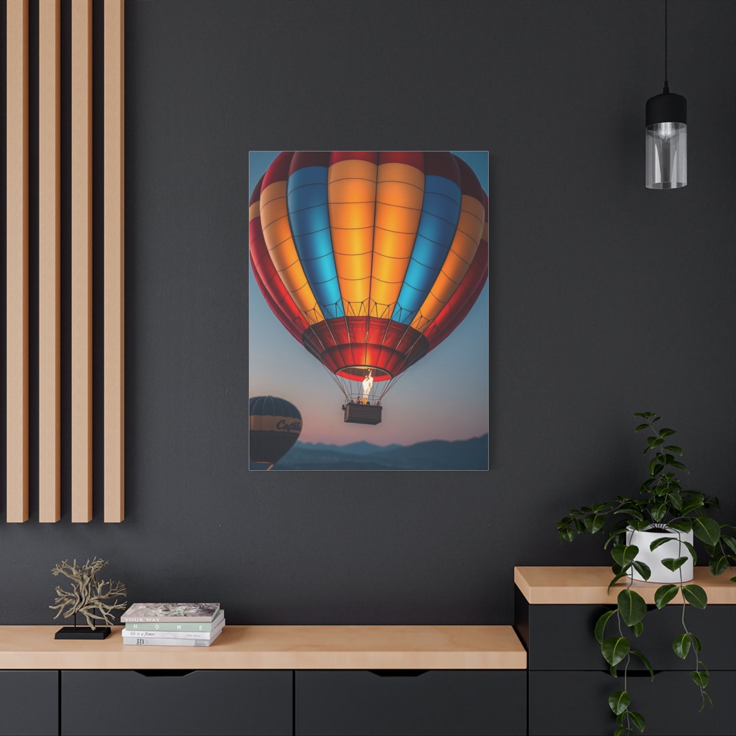 Skyward Serenade Canvas Wall Art & Canvas Print