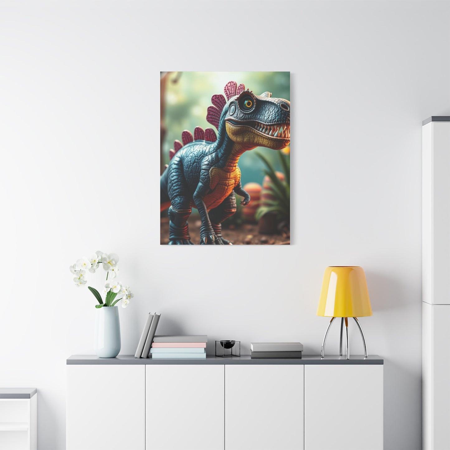 Kid’s Dinosaur Art Canvas Art 4 Wall Art & Canvas Print